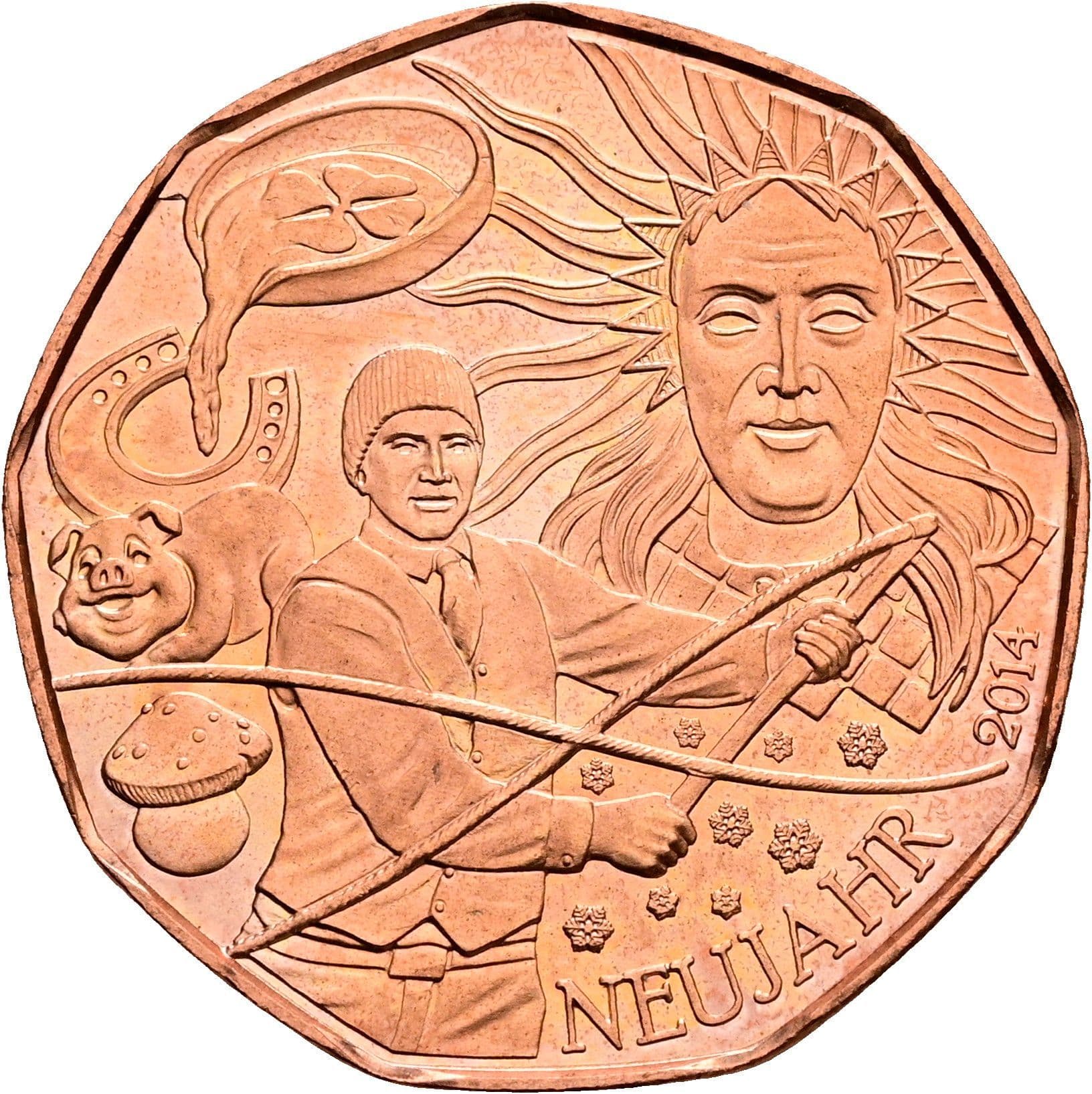 5 Euro 2013 – Rückseite