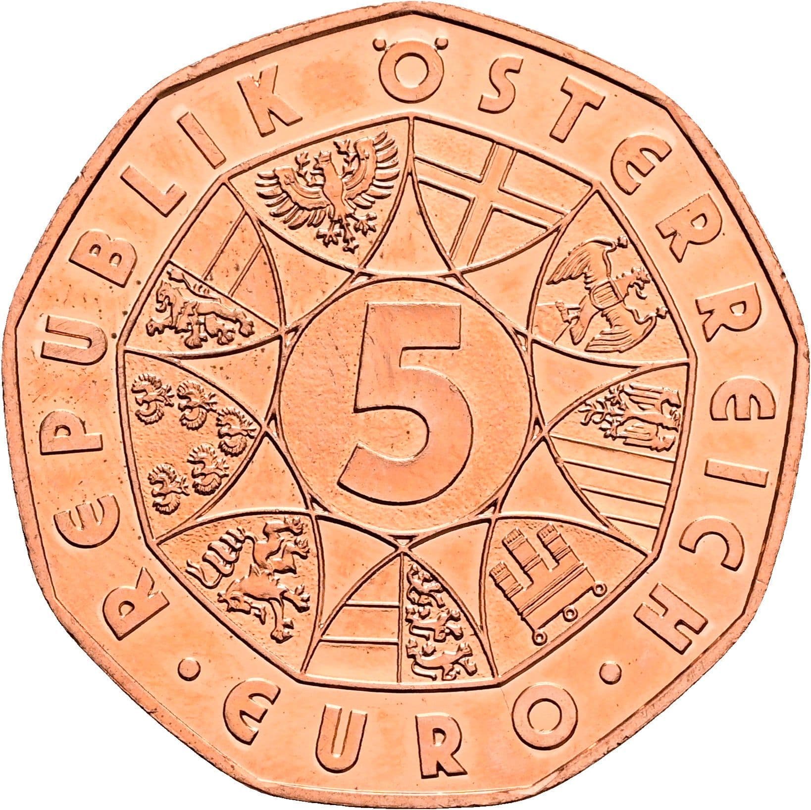 5 Euro 2012 – Vorderseite