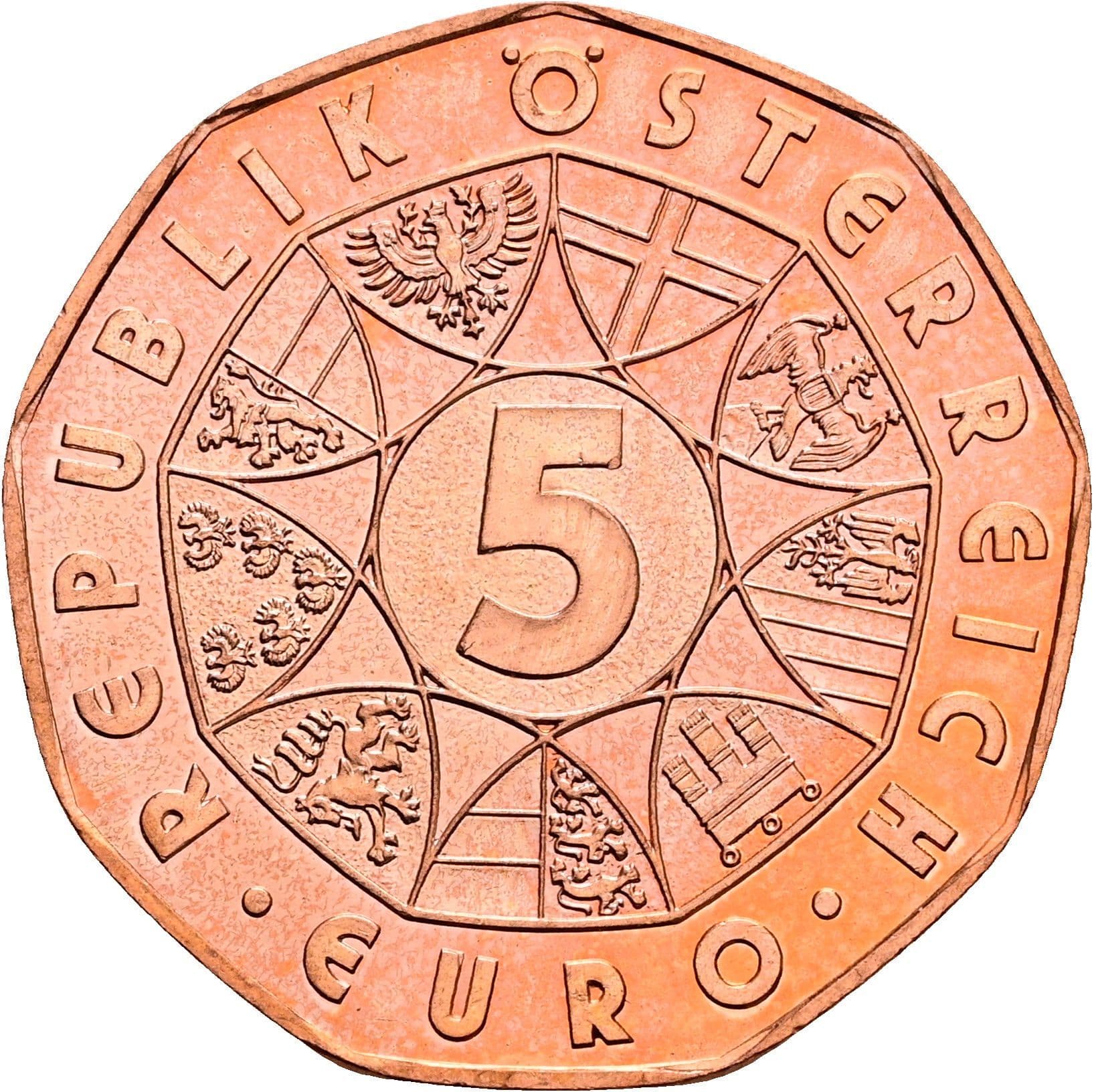 5 Euro 2013 – Vorderseite