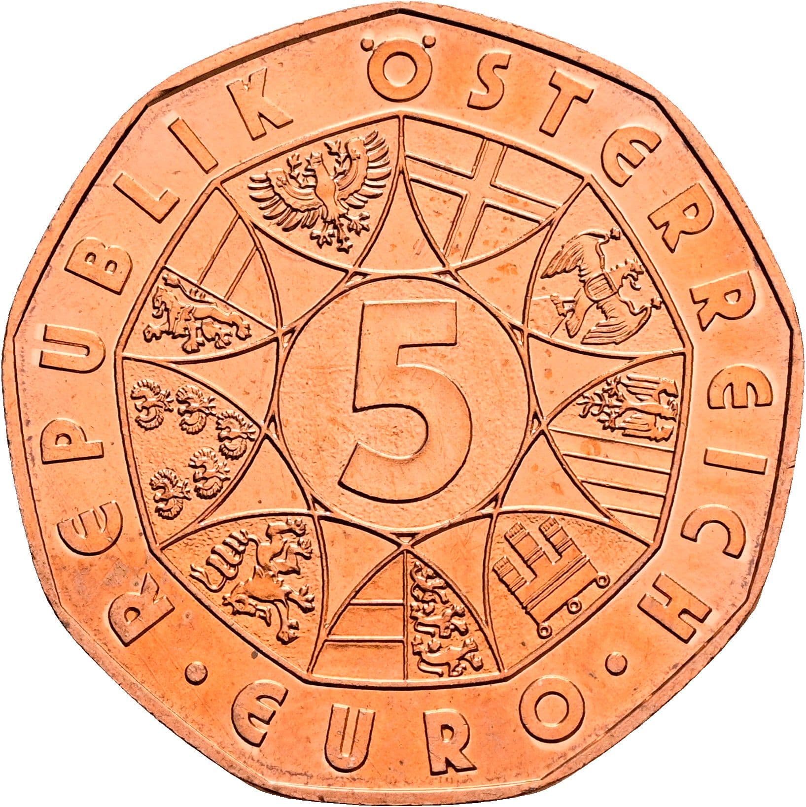 5 Euro 2012 – Vorderseite