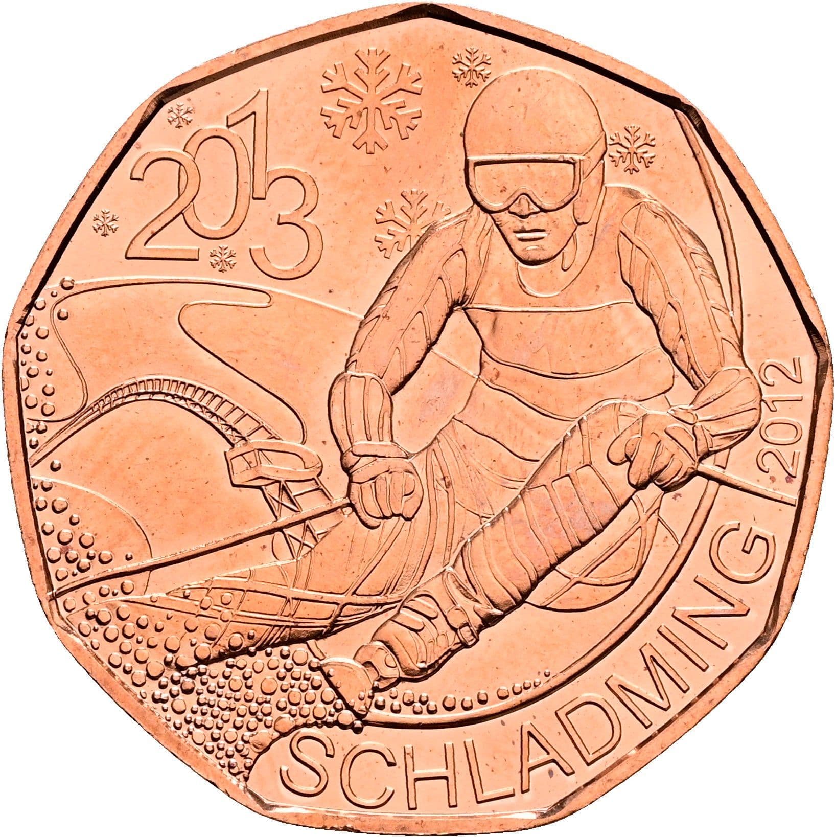 5 Euro 2012 – Rückseite
