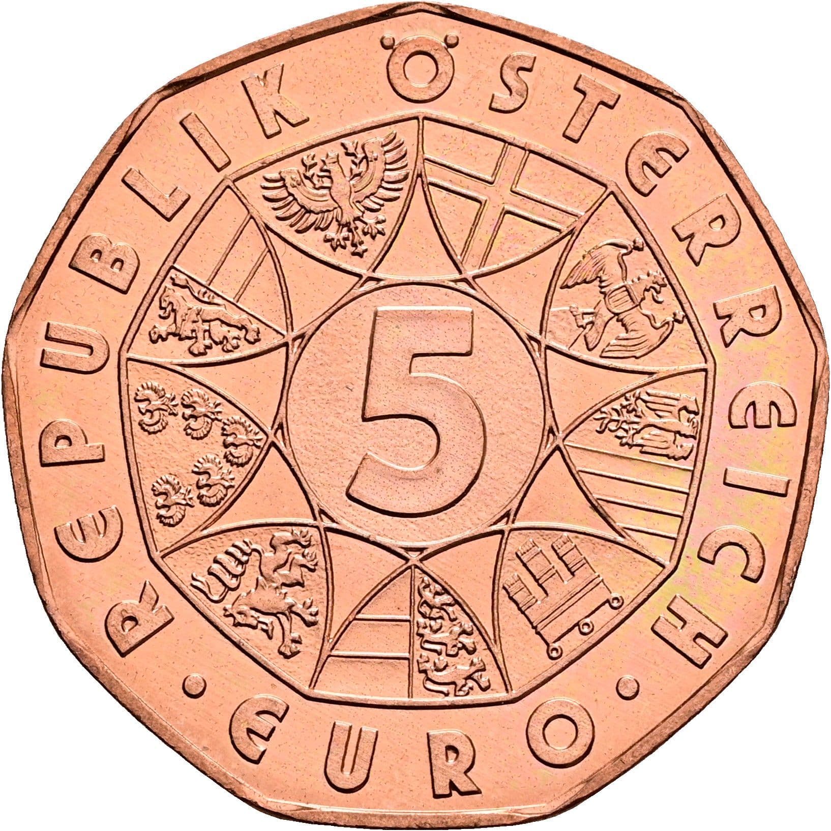 5 Euro 2013 – Vorderseite