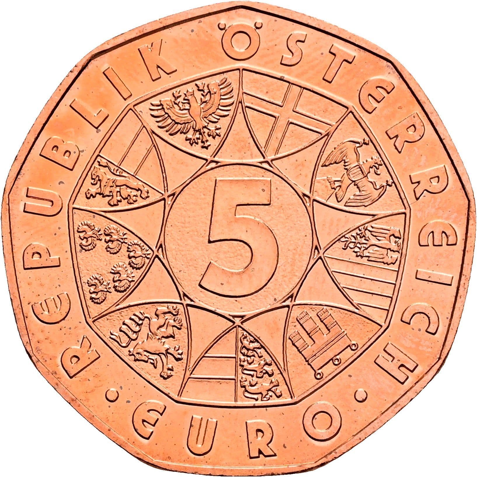 5 Euro 2012 – Vorderseite