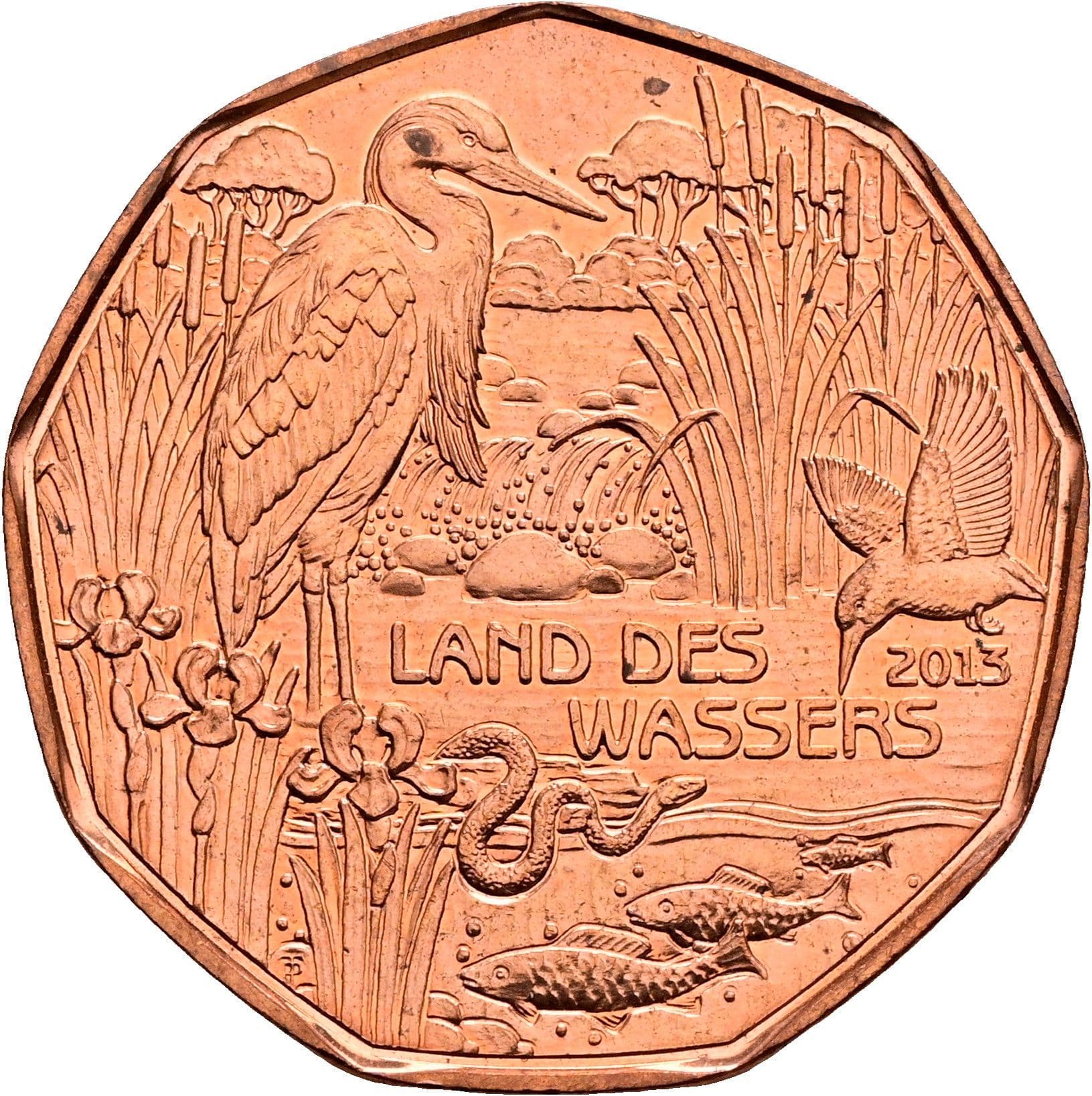 5 Euro 2013 – Rückseite