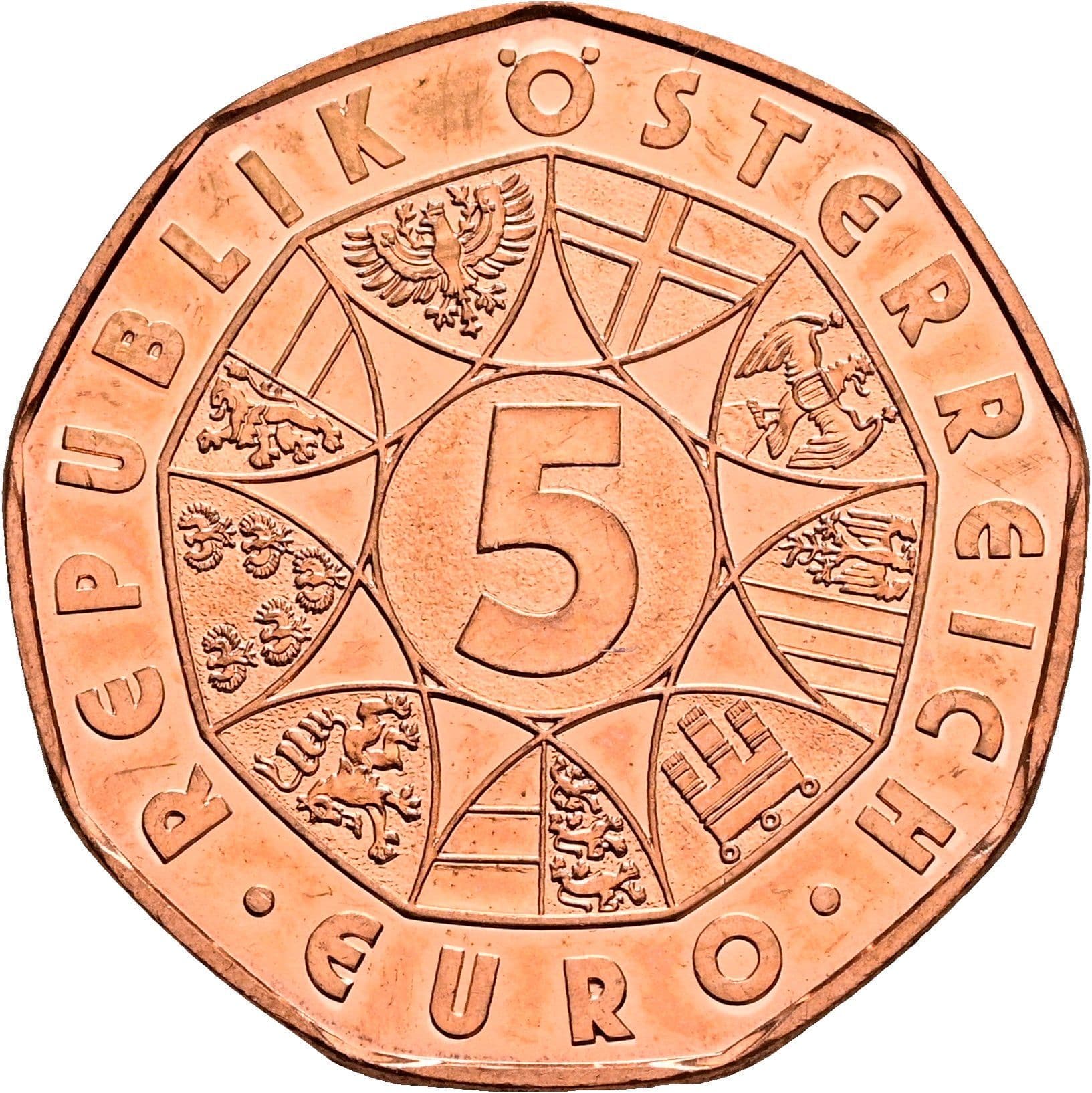 5 Euro 2013 – Vorderseite