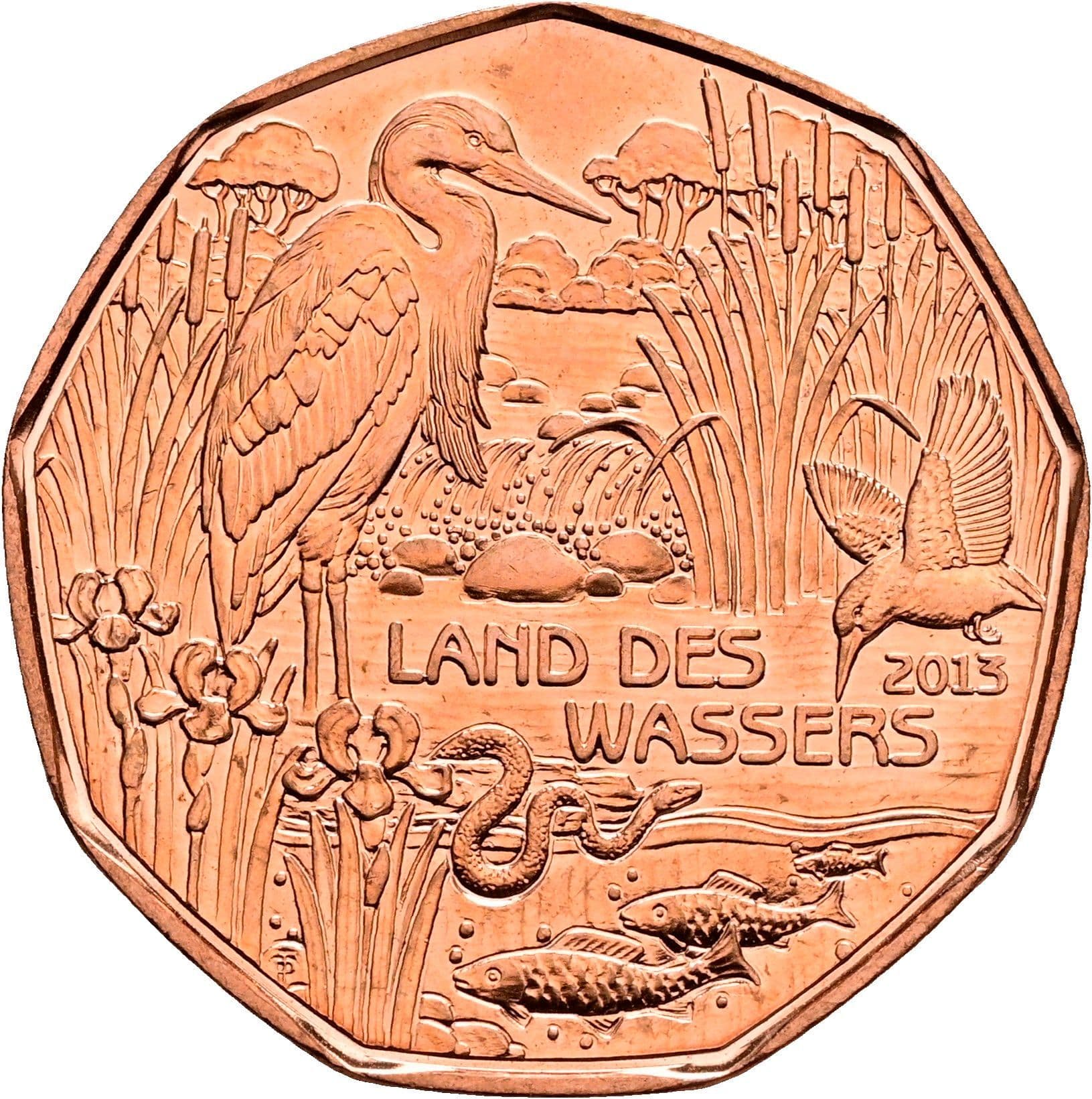 5 Euro 2013 – Rückseite