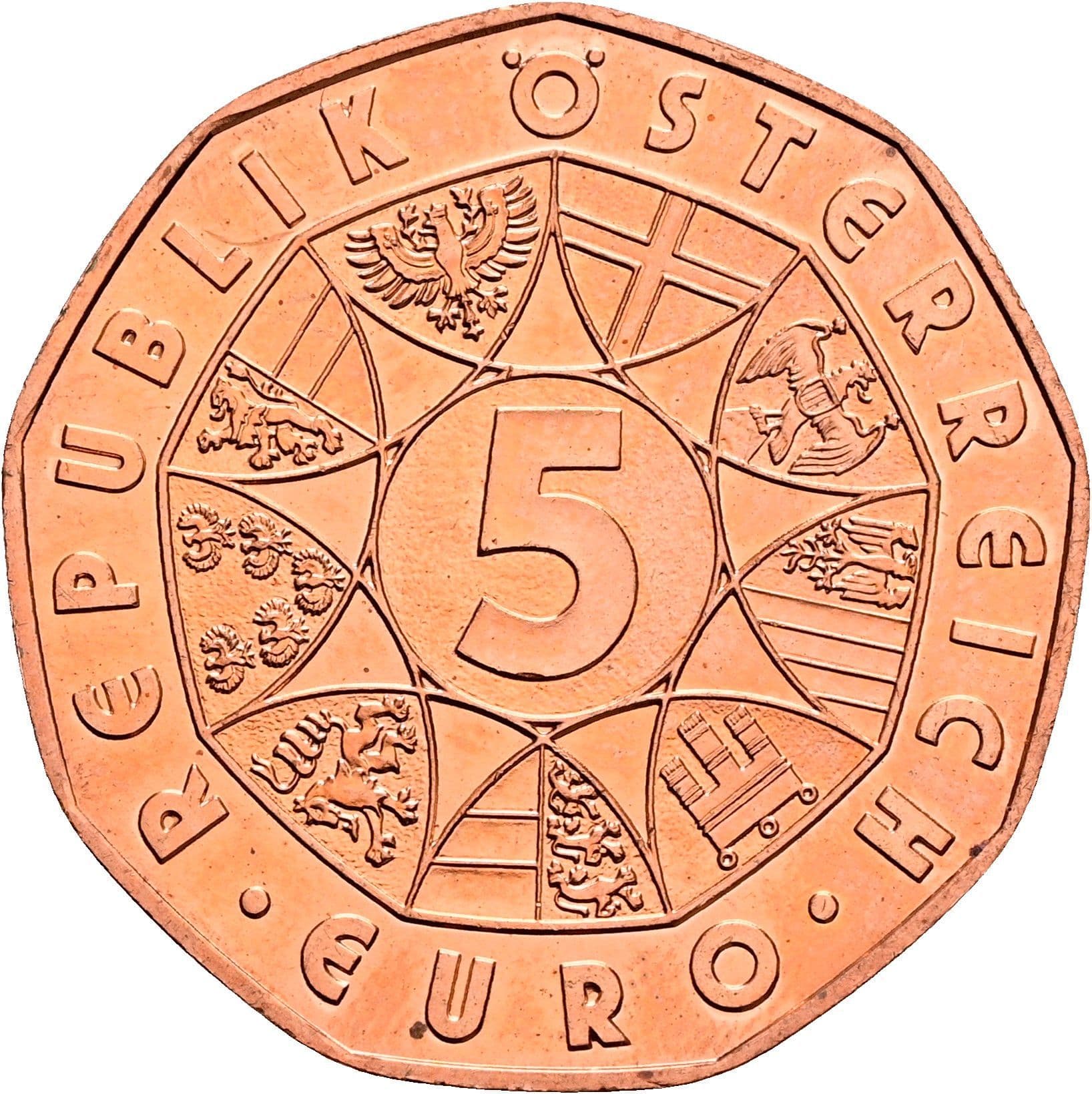 5 Euro 2011 – Vorderseite