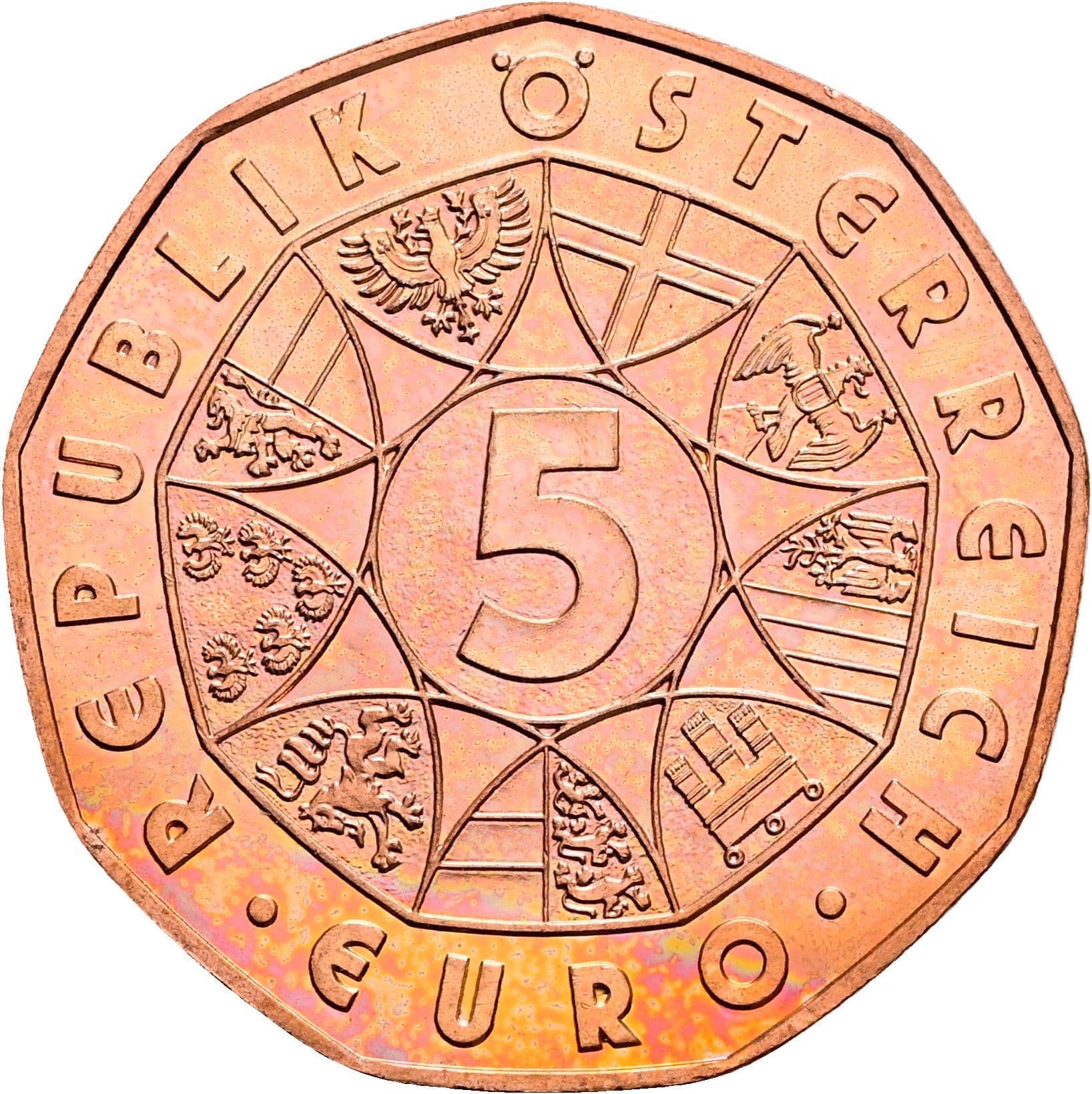 5 Euro 2011 – Vorderseite