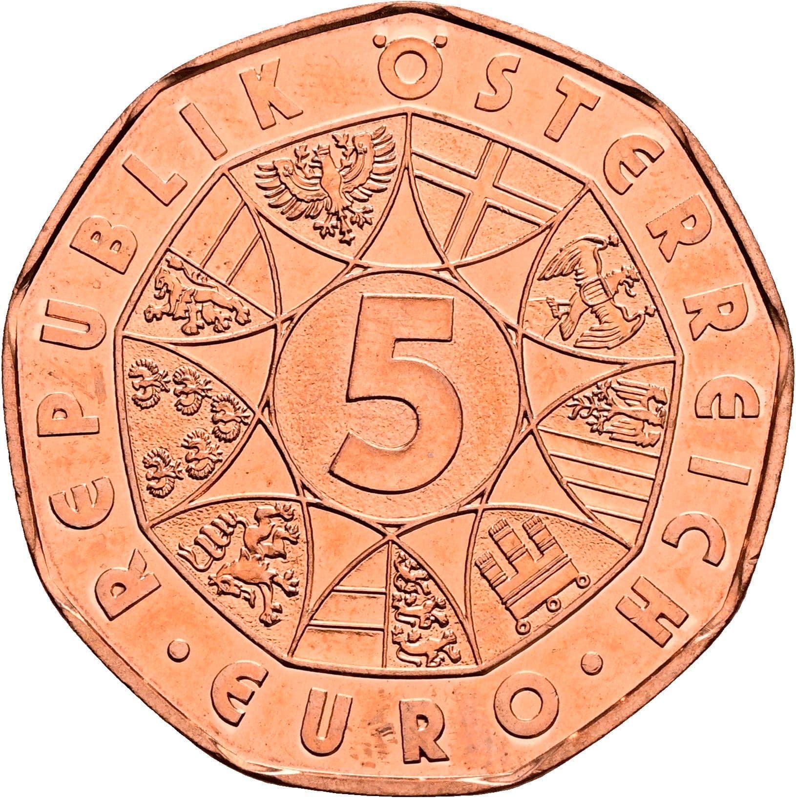 5 Euro 2013 – Vorderseite