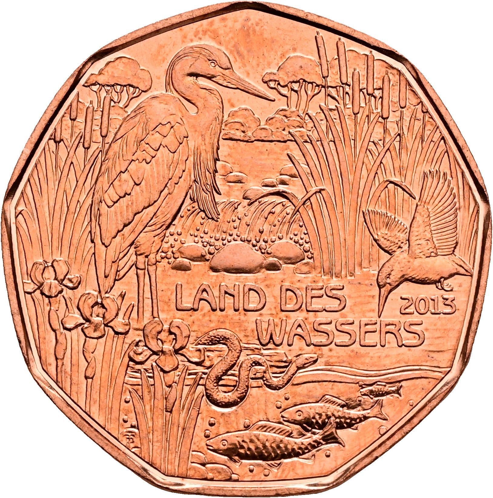 5 Euro 2013 – Rückseite