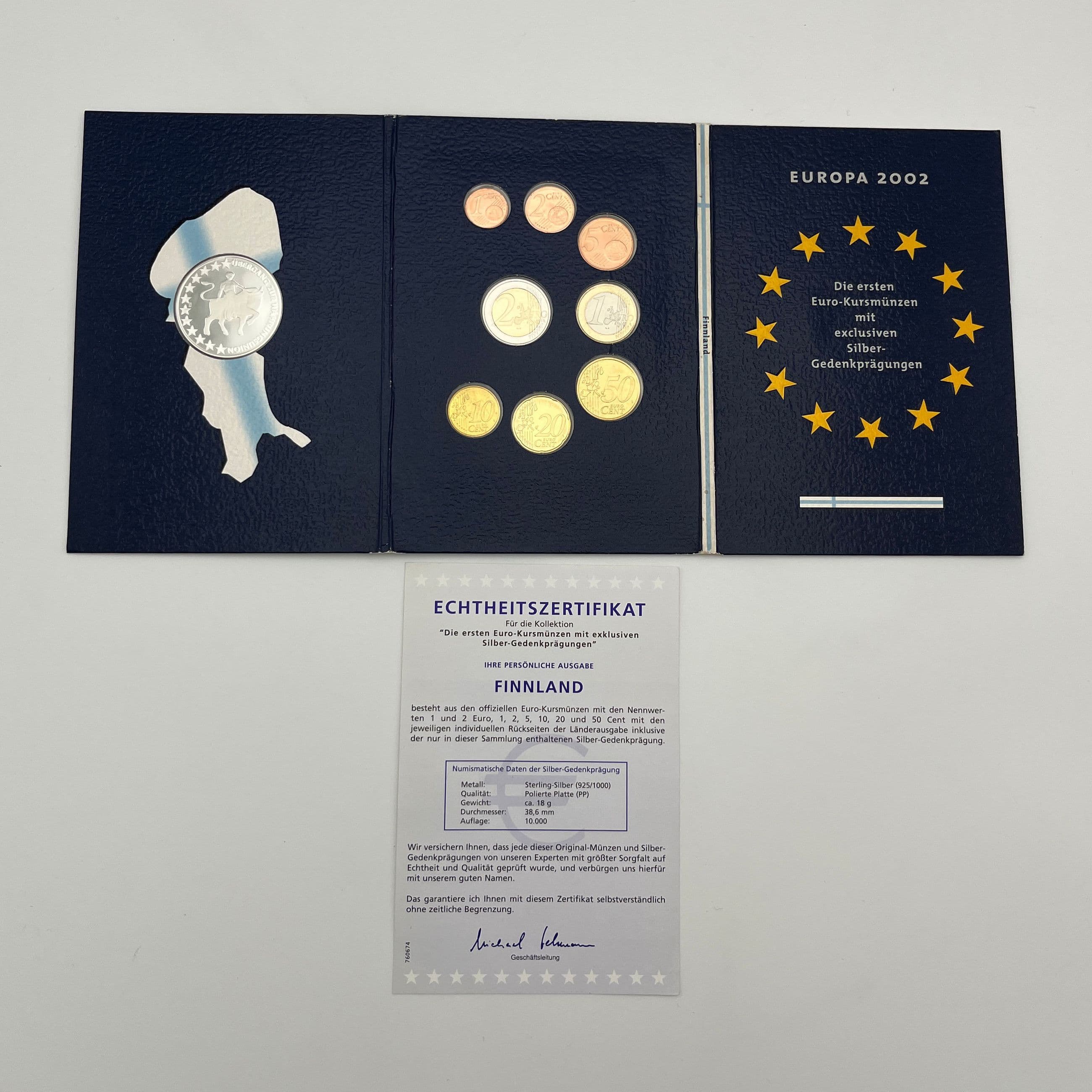 Euro KMS inklusive Silbermedaille