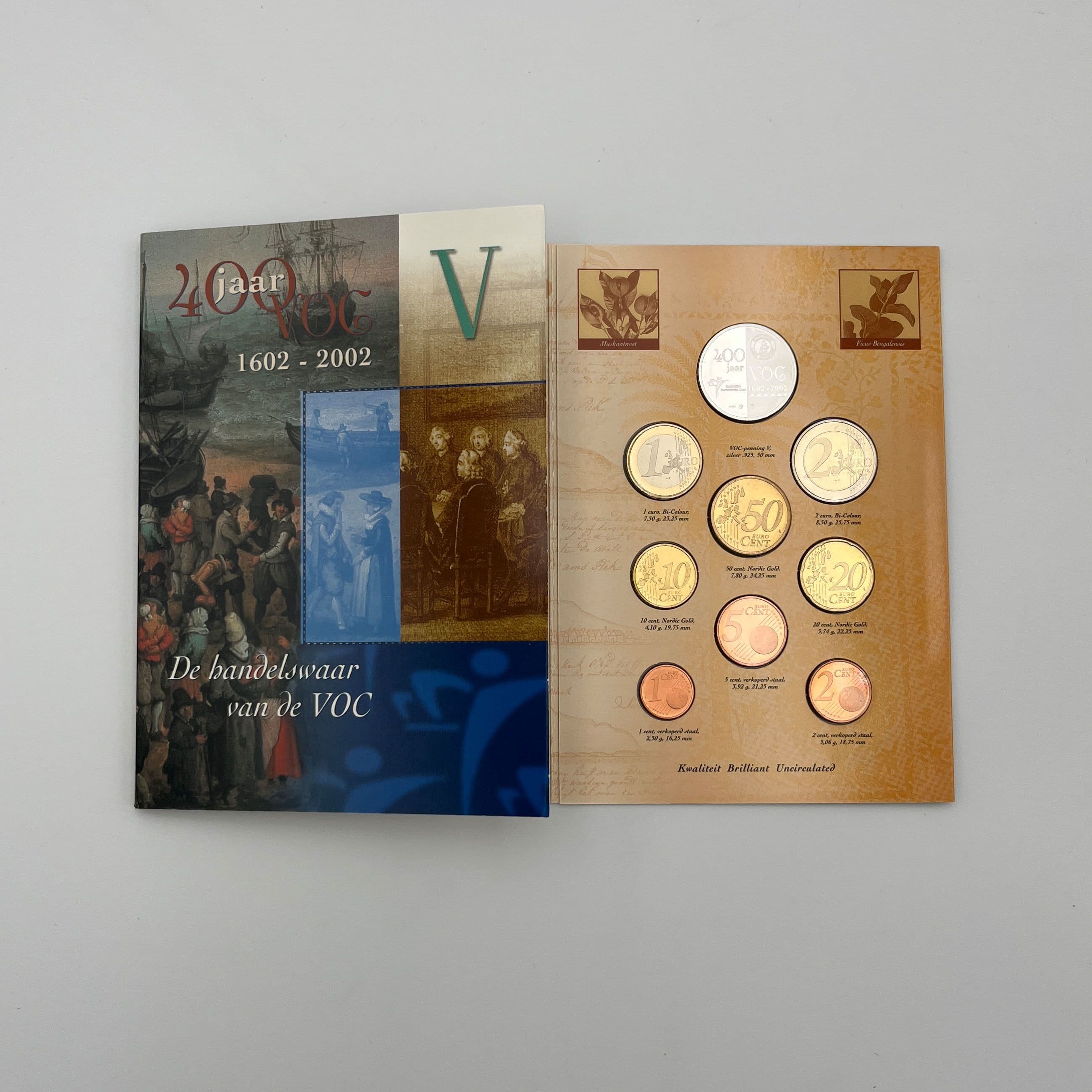 Euro KMS "Handelswaren der VOC" 2002 – Vorderseite