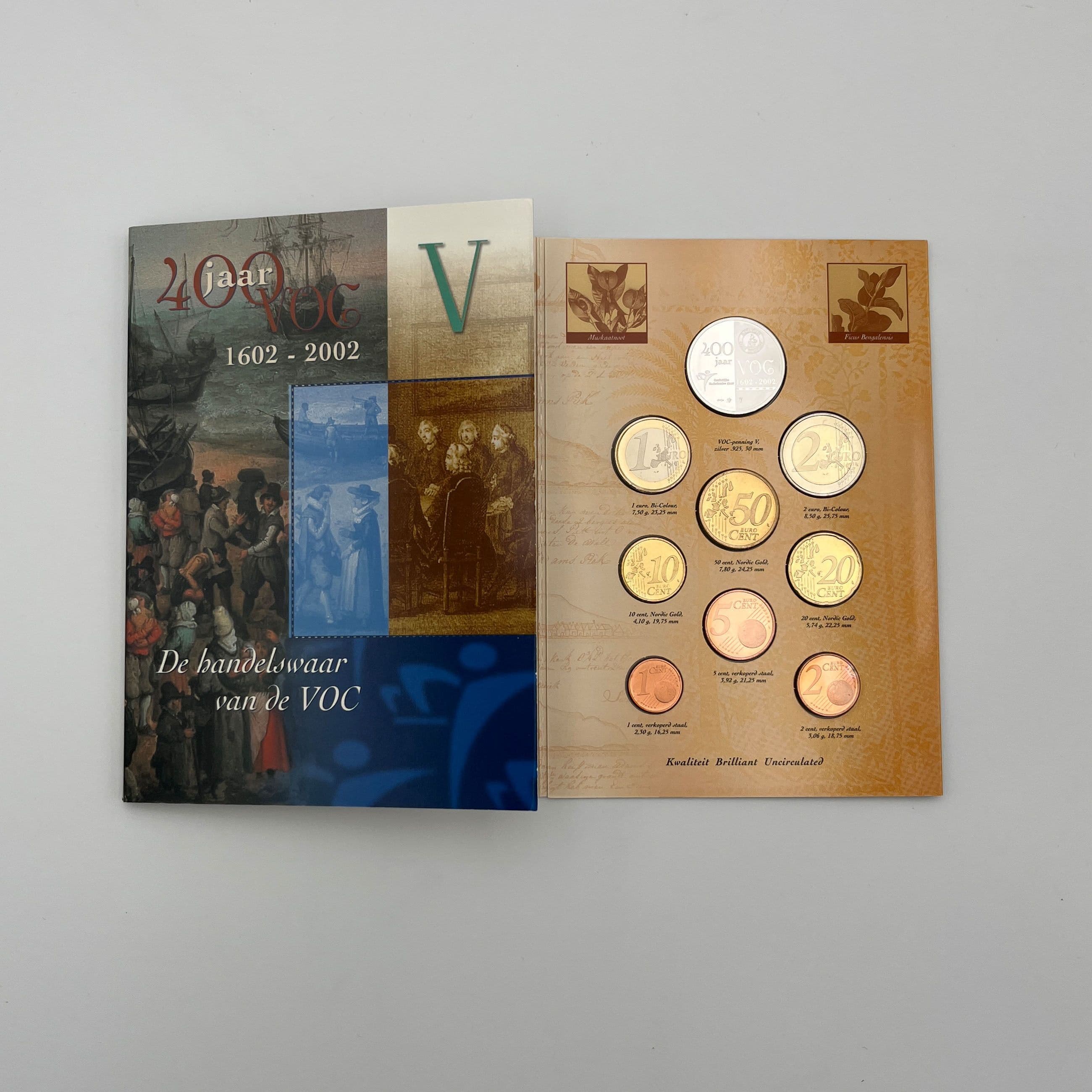 Euro KMS "Handelswaren der VOC" 2002 – Vorderseite