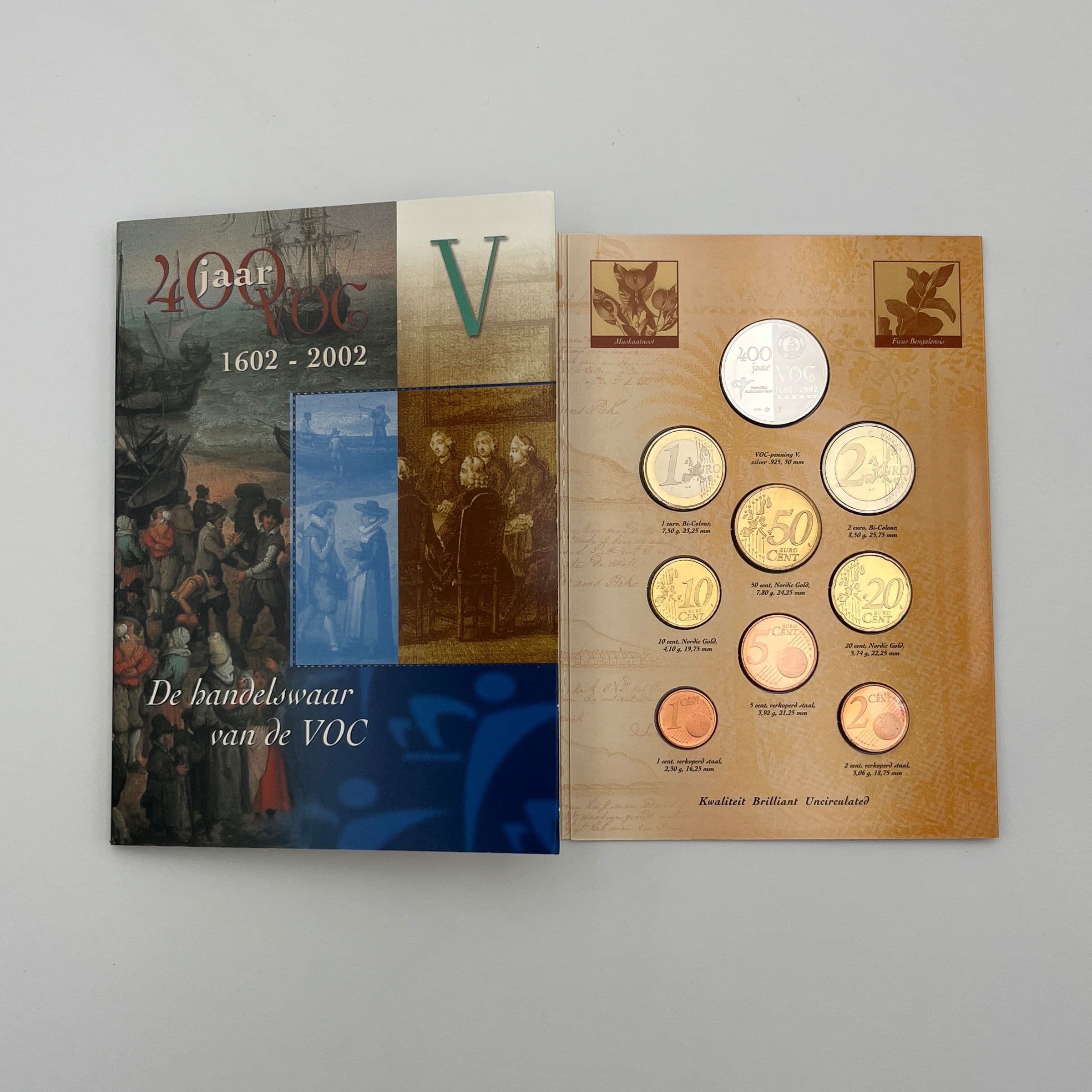 Euro KMS "Handelswaren der VOC" 2002 – Vorderseite