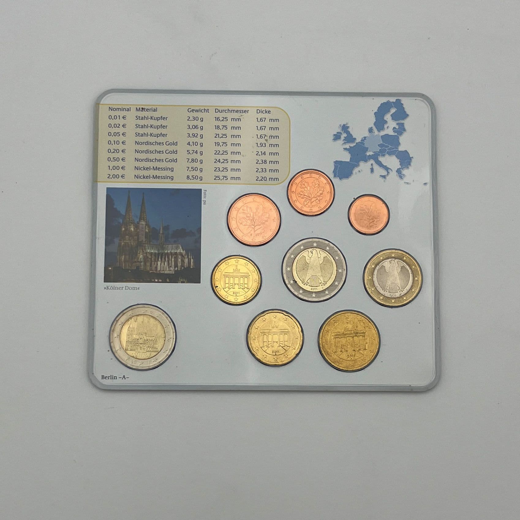 erweiterter Euro KMS inkl. 2-Euro Gedenkmünze "Nordrhein-Westfalen"