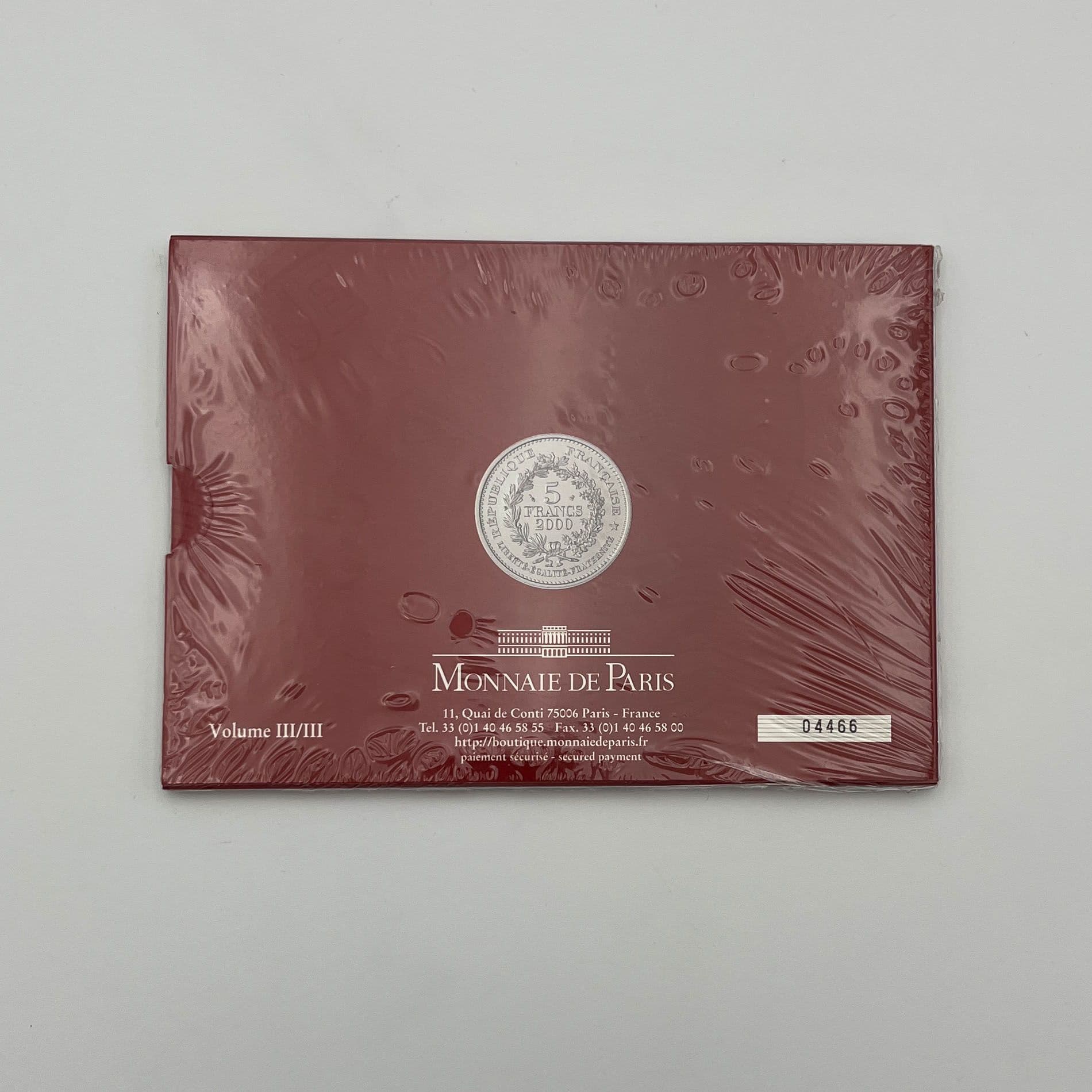 Blister mit 3x 5 Francs