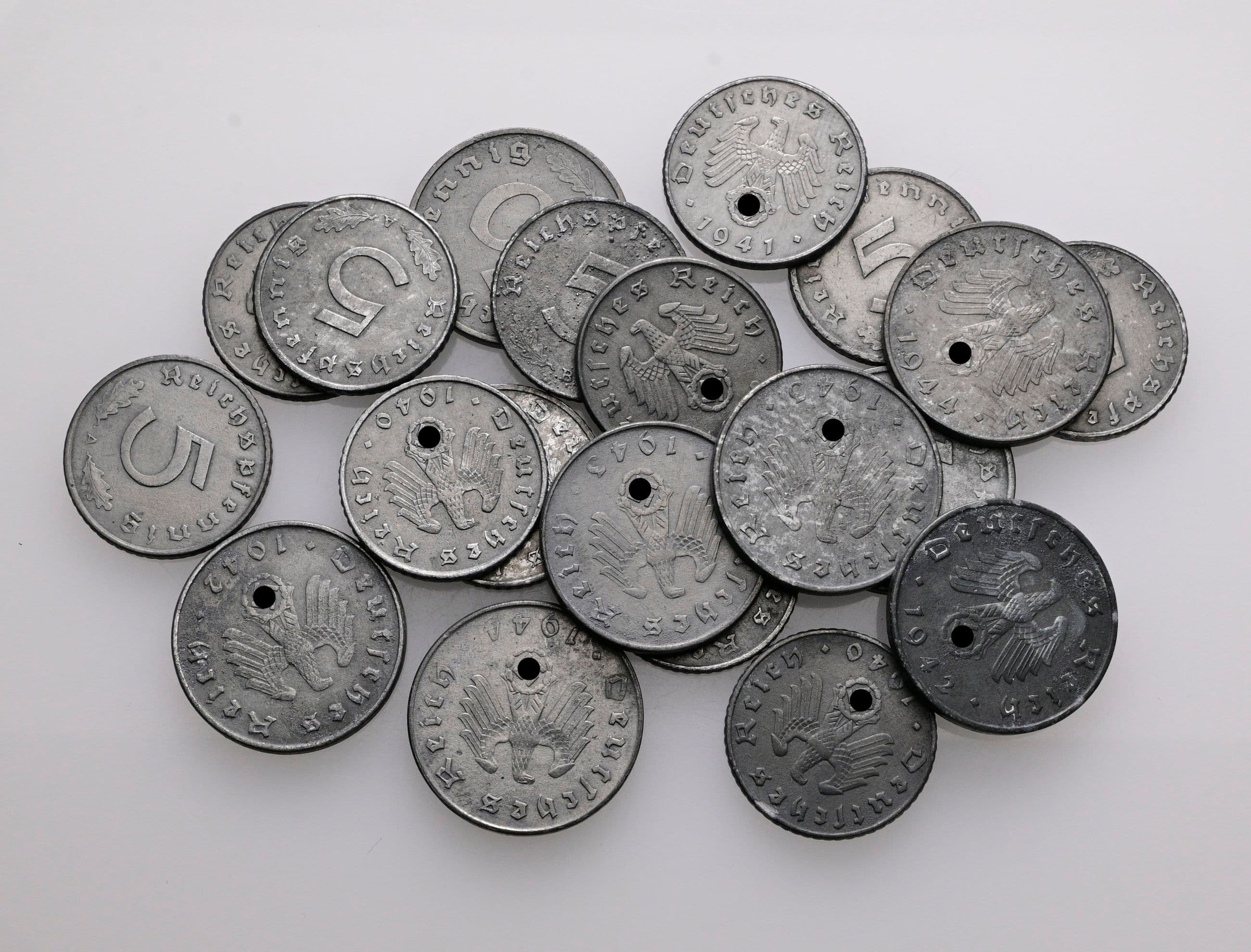 Lot 20 Stück diverse Reichspfennige