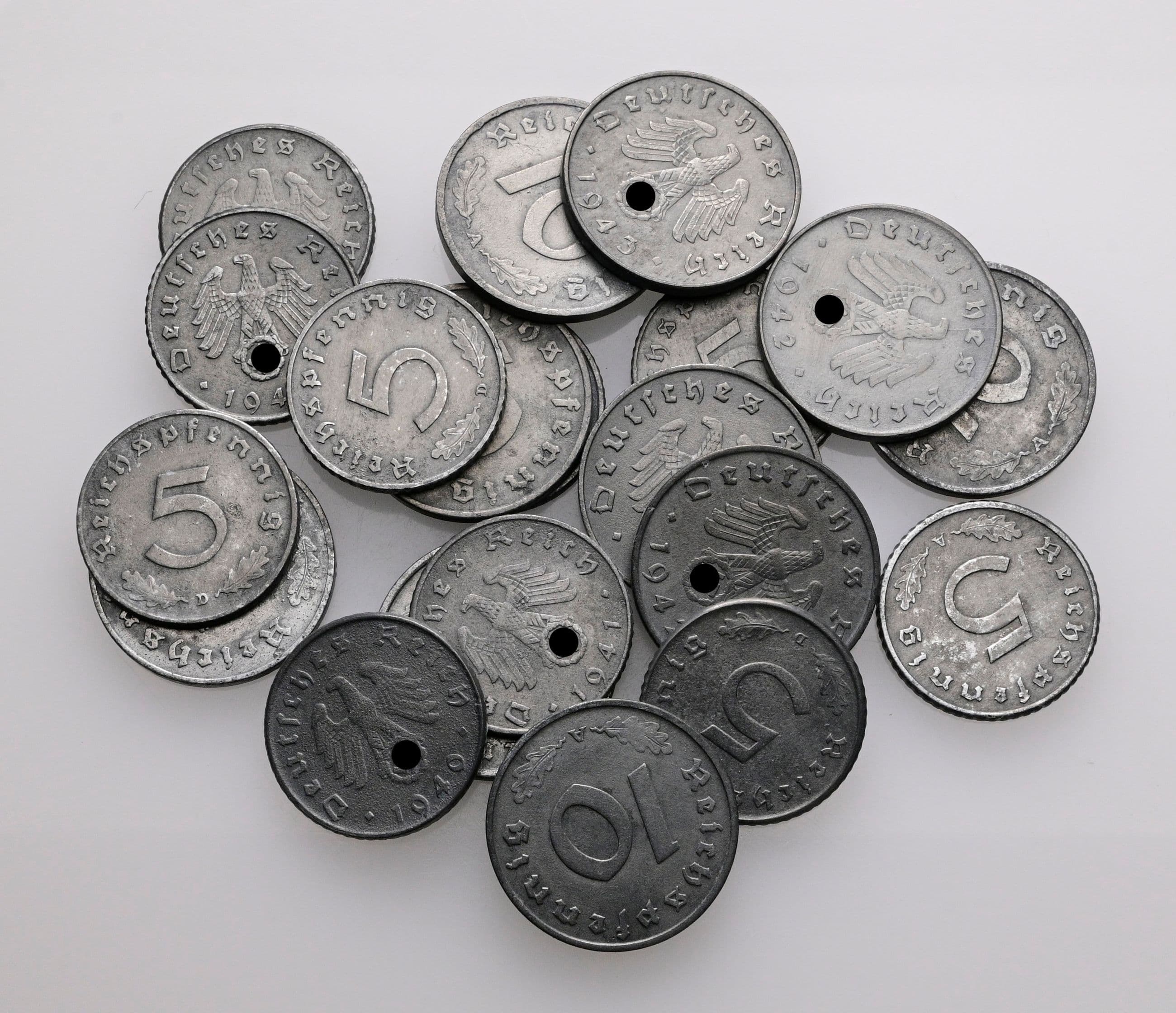 Lot 20 Stück diverse Reichspfennige