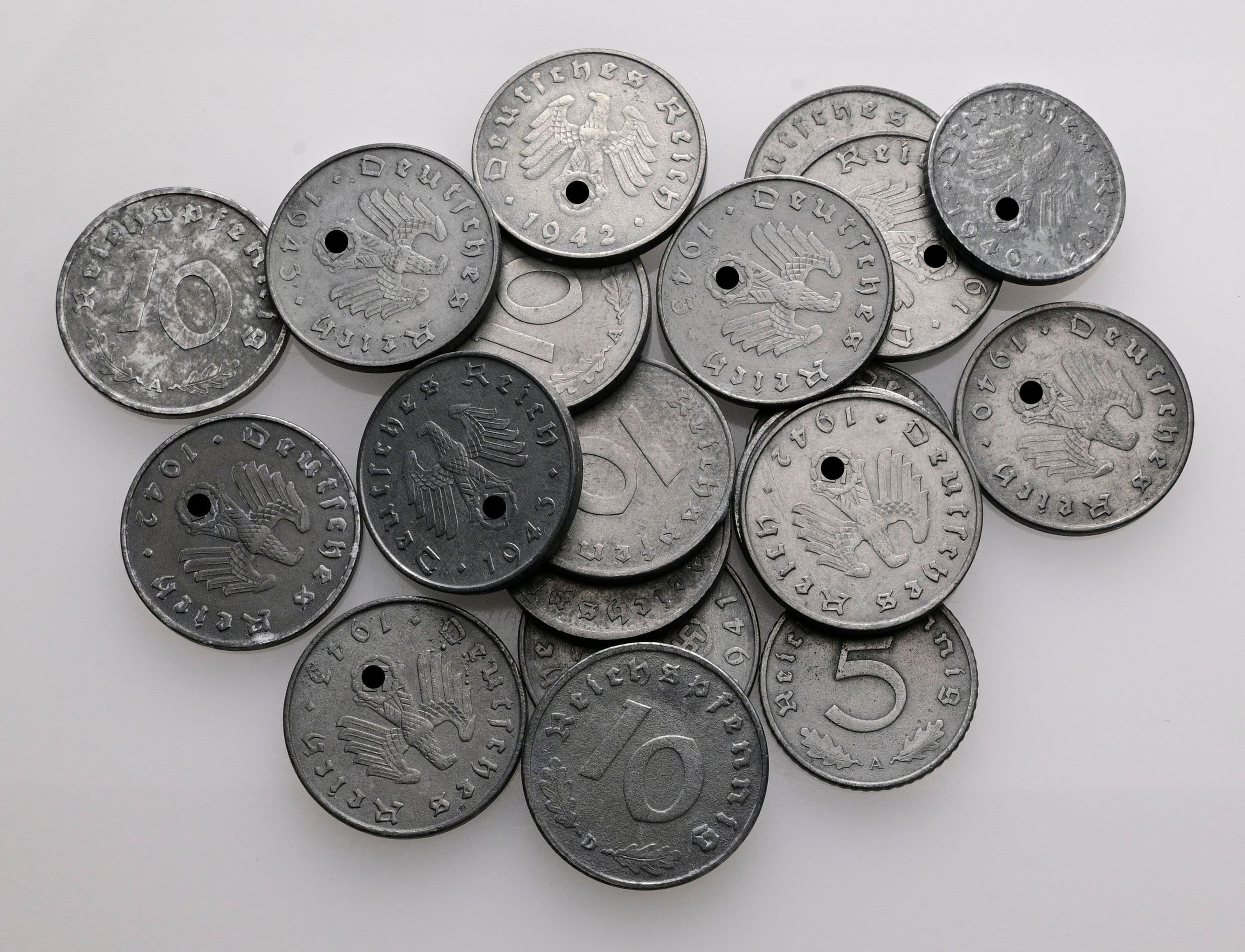 Lot 20 Stück diverse Reichspfennige