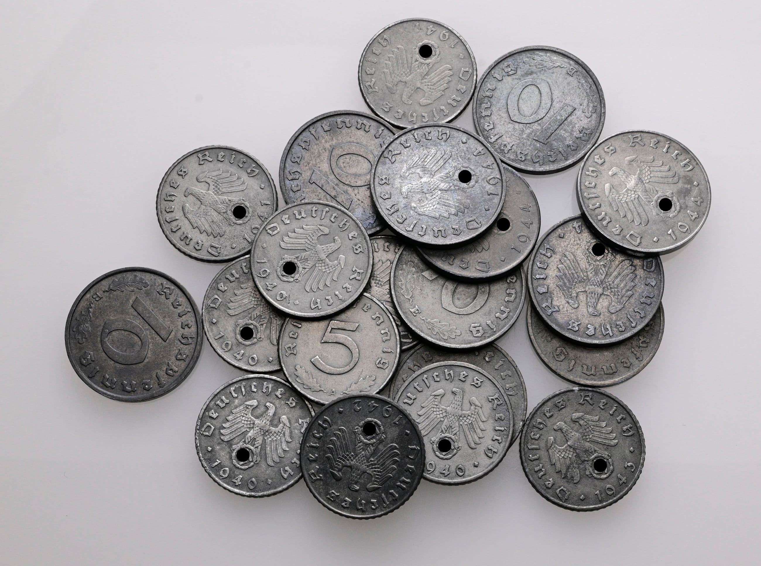 Lot 20 Stück diverse Reichspfennige