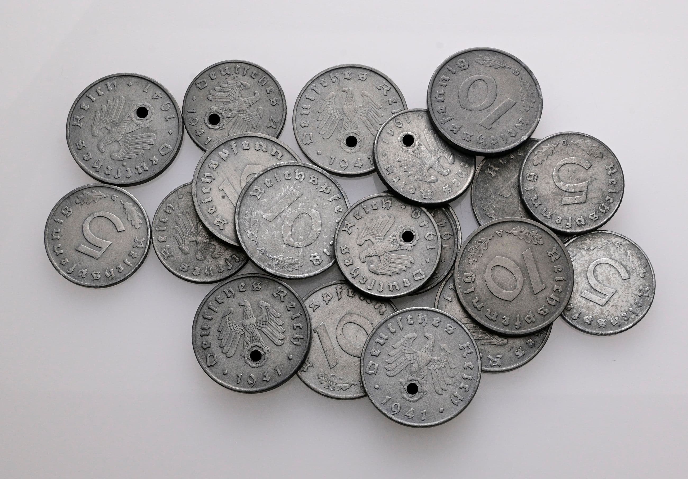 Lot 20 Stück diverse Reichspfennige