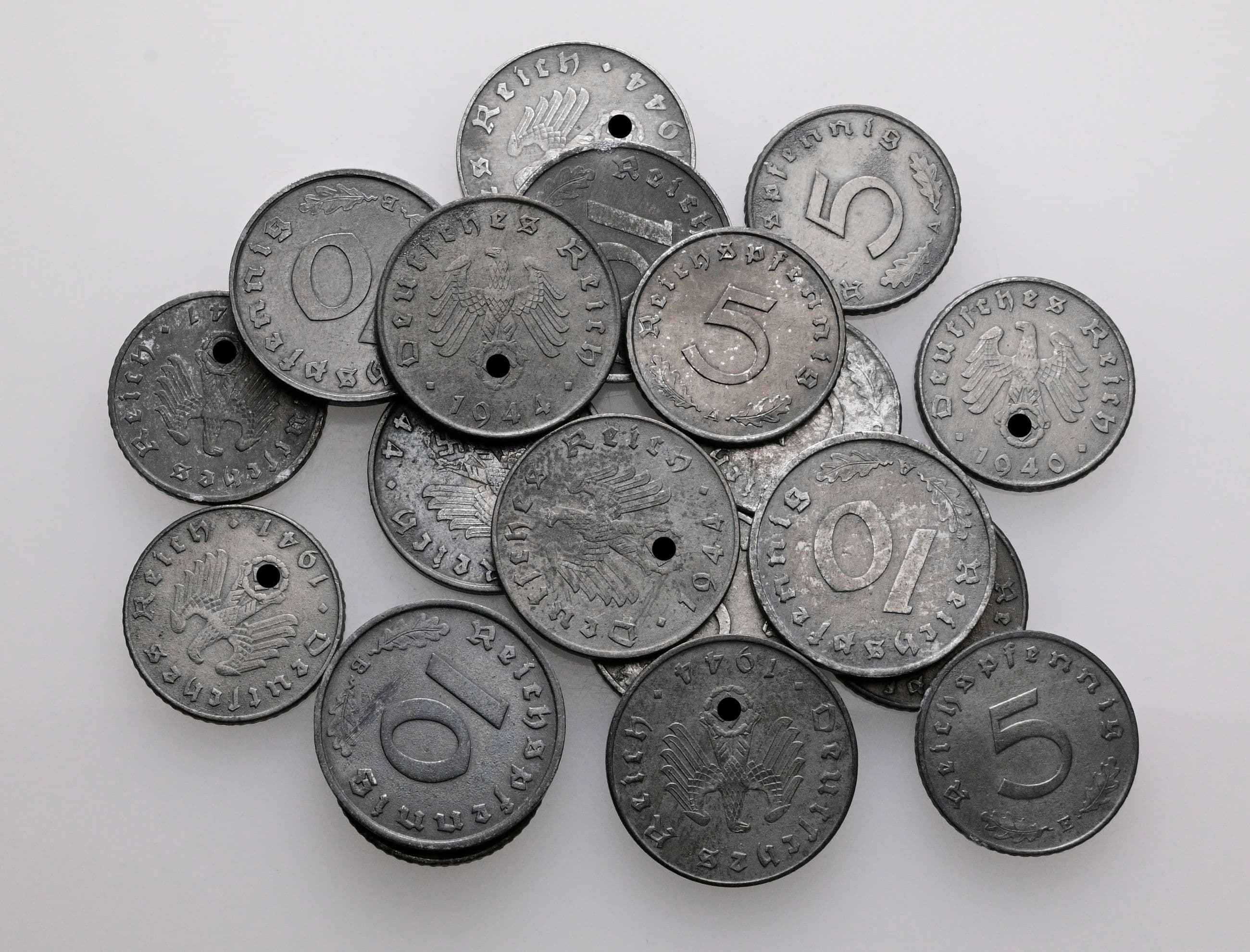 Lot 20 Stück diverse Reichspfennige