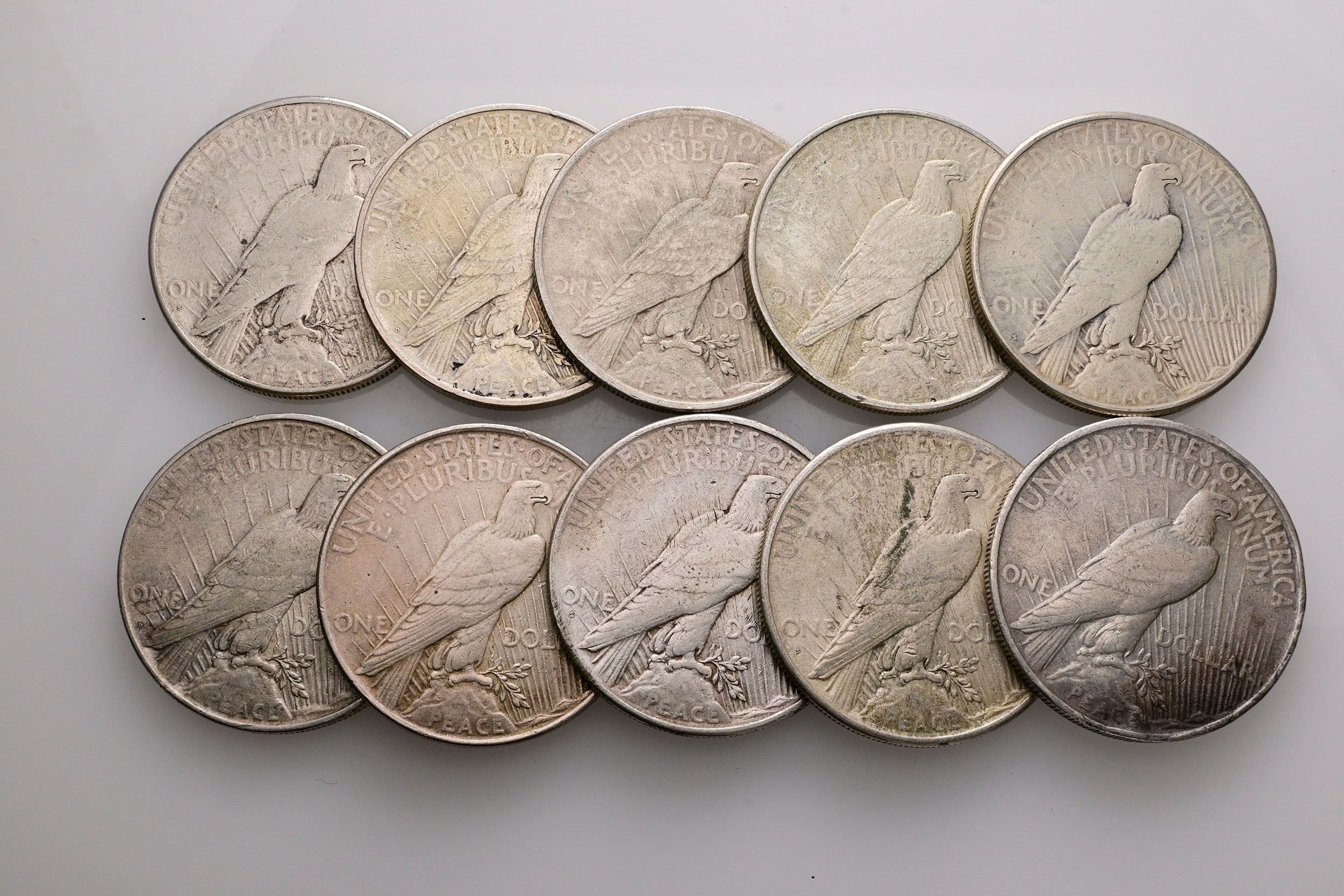 Lot 10 Stück Liberty Dollars