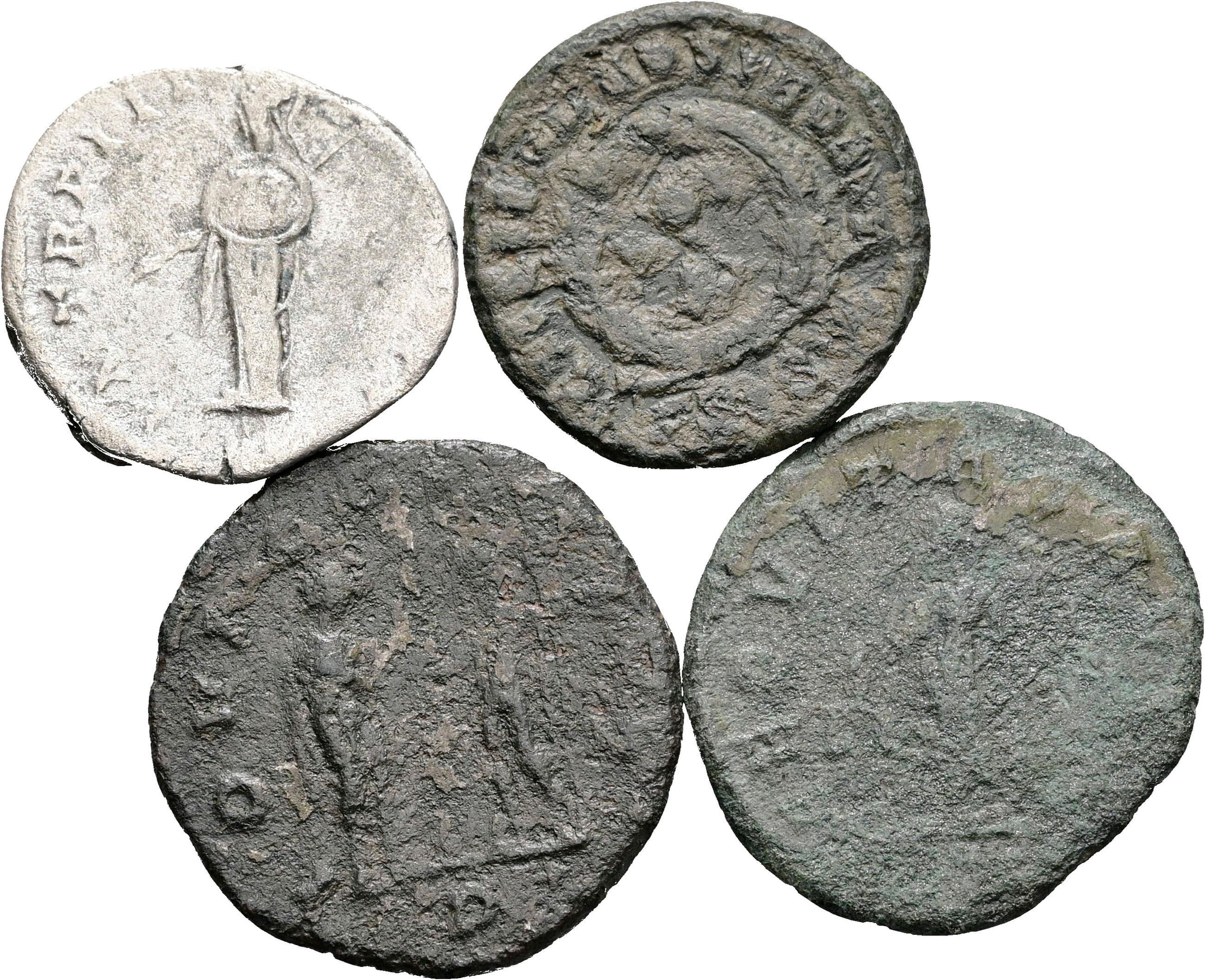 Lot Denar und Folles