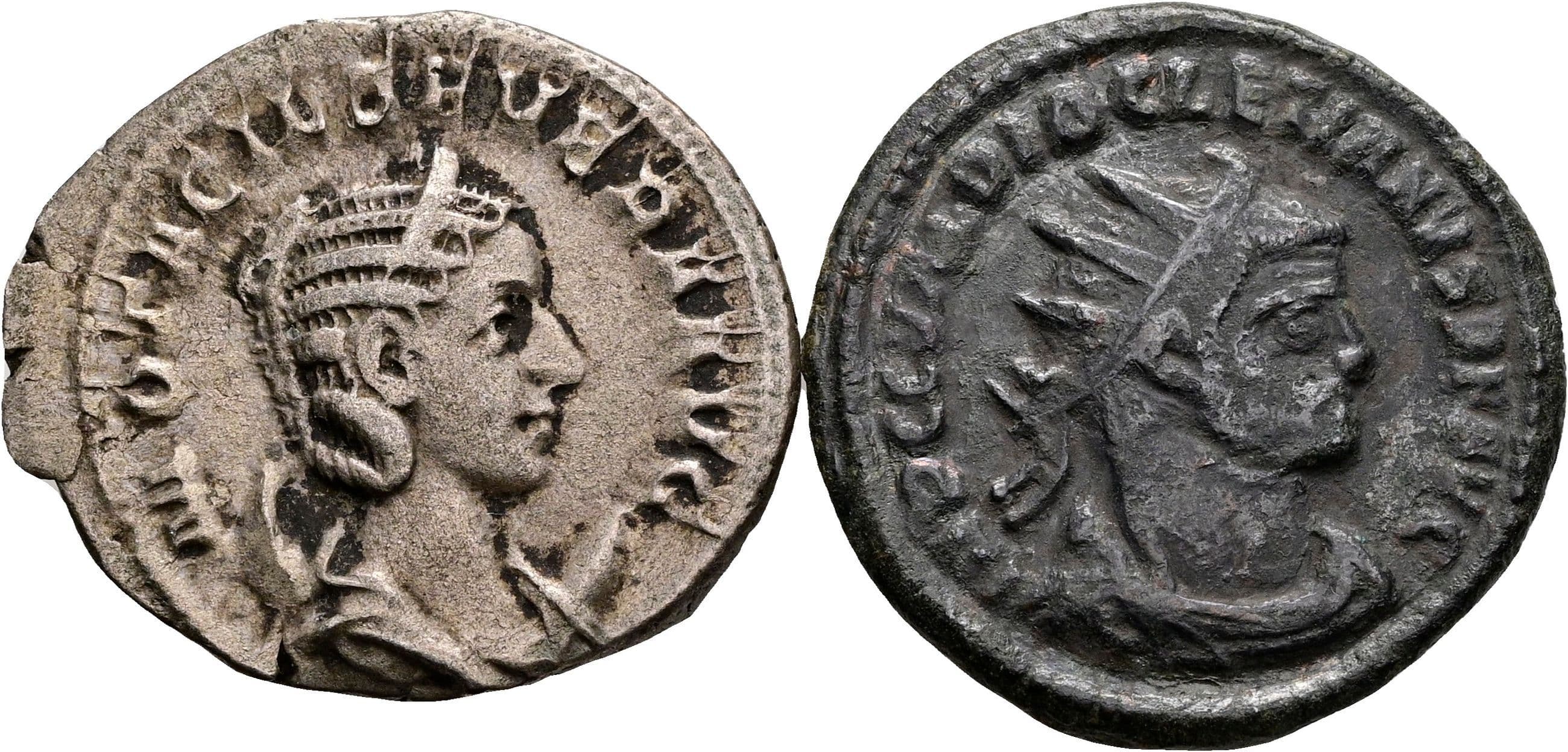 Lot 2 Stück Antoniniane