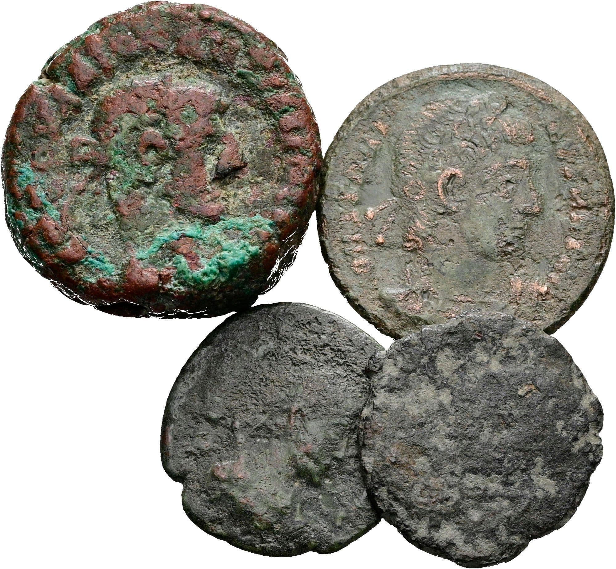 Lot Tetradrachme und Folles