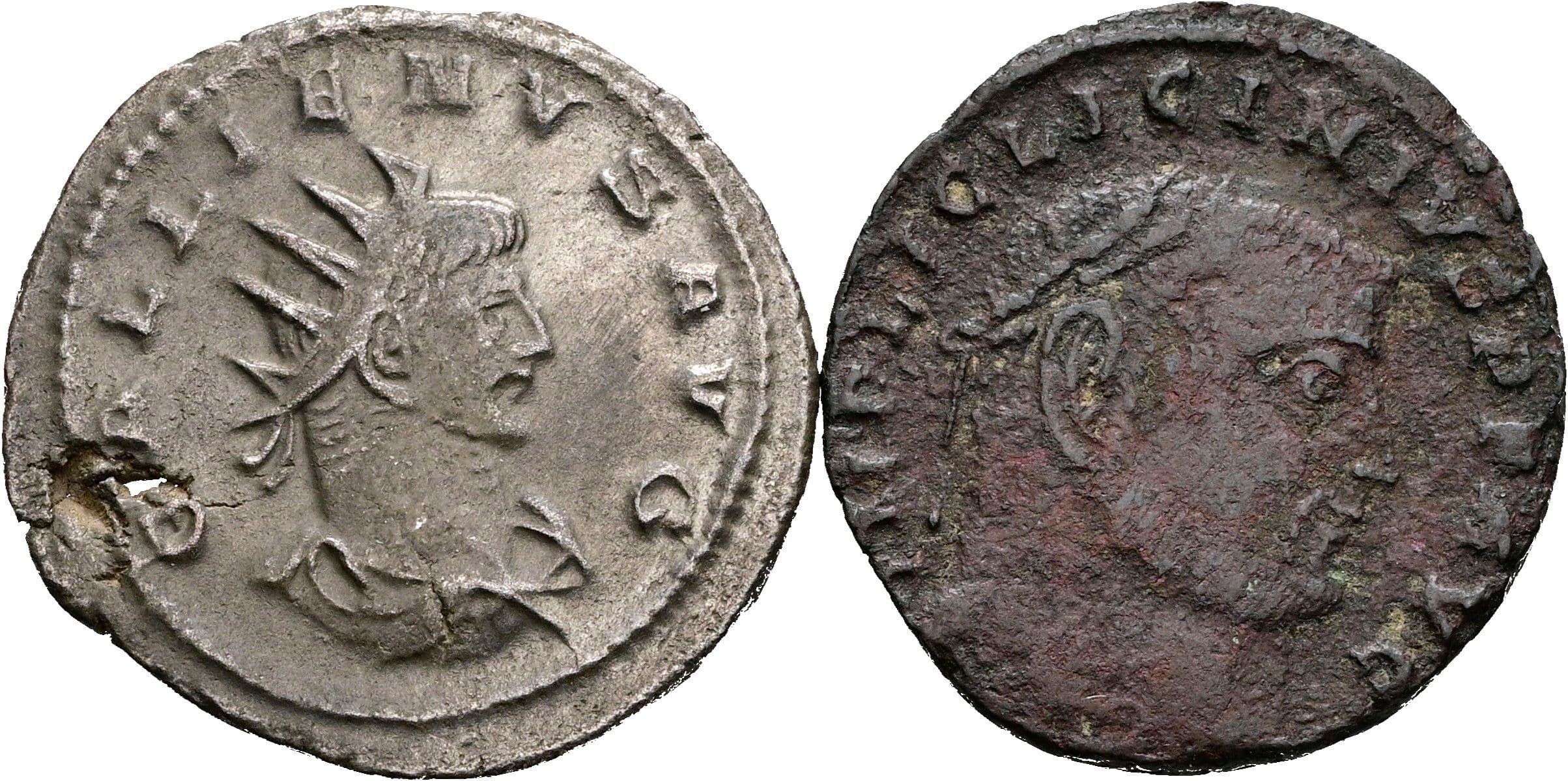 Lot Antoninian und Follis