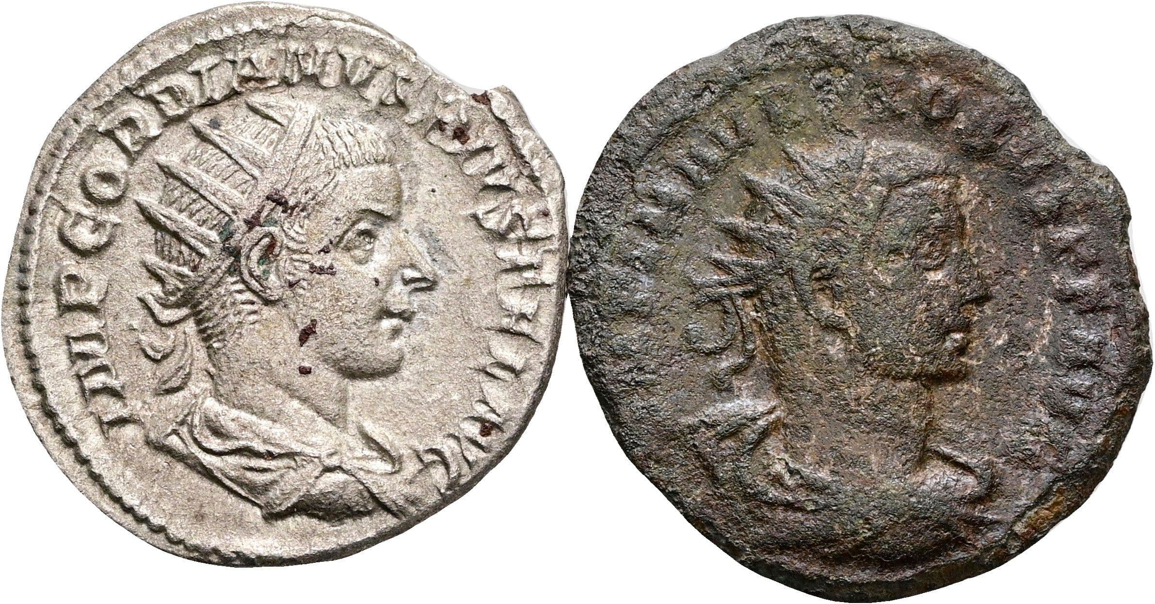 Lot 2 Stück Antoniniane