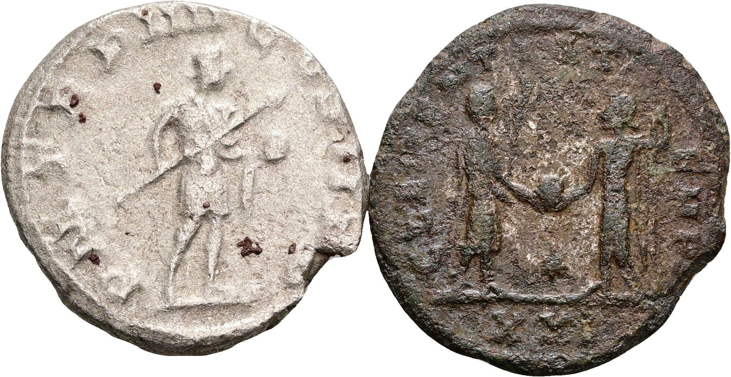 Lot 2 Stück Antoniniane