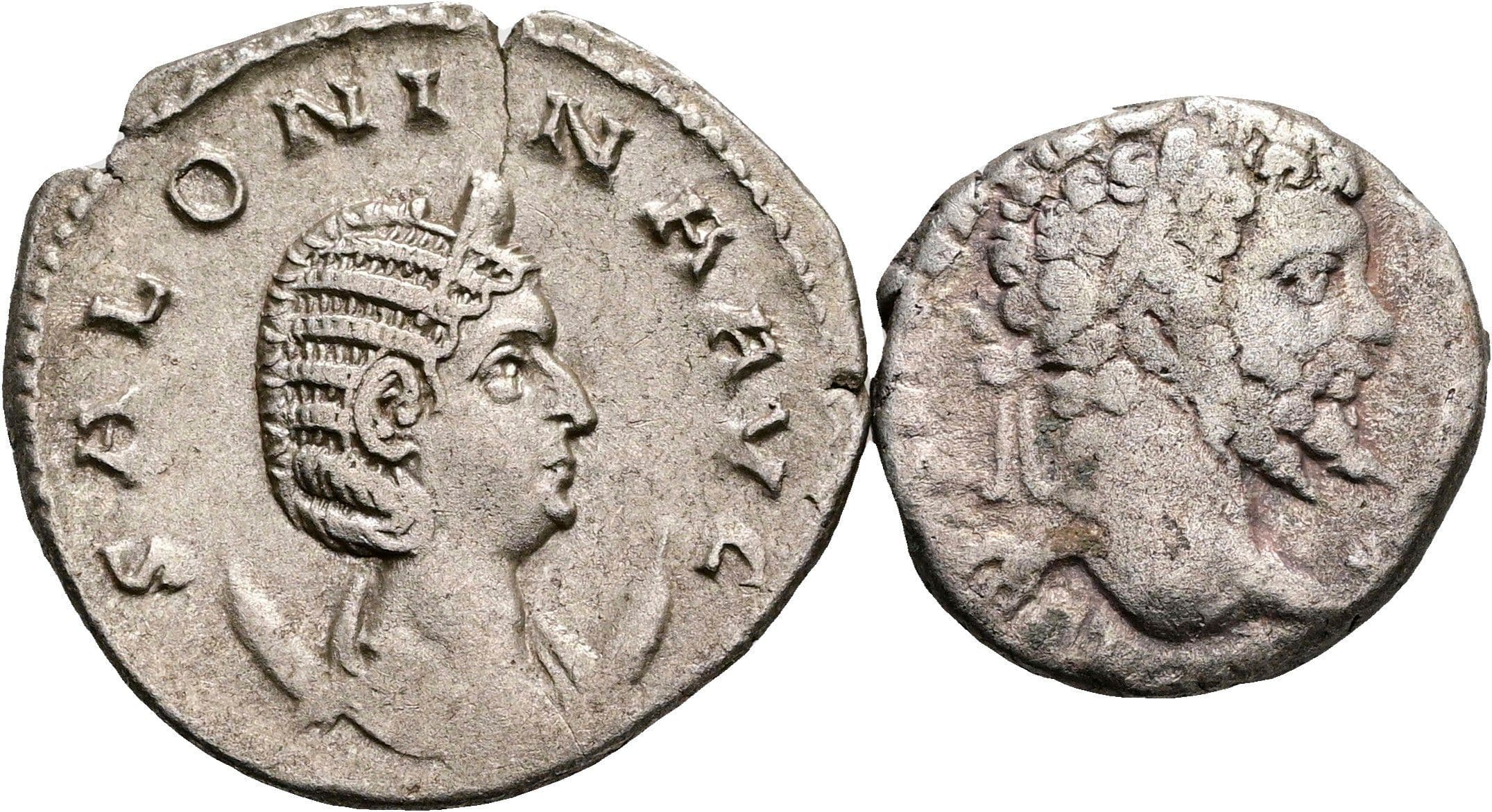 Lot Denar und Antoninian – Vorderseite