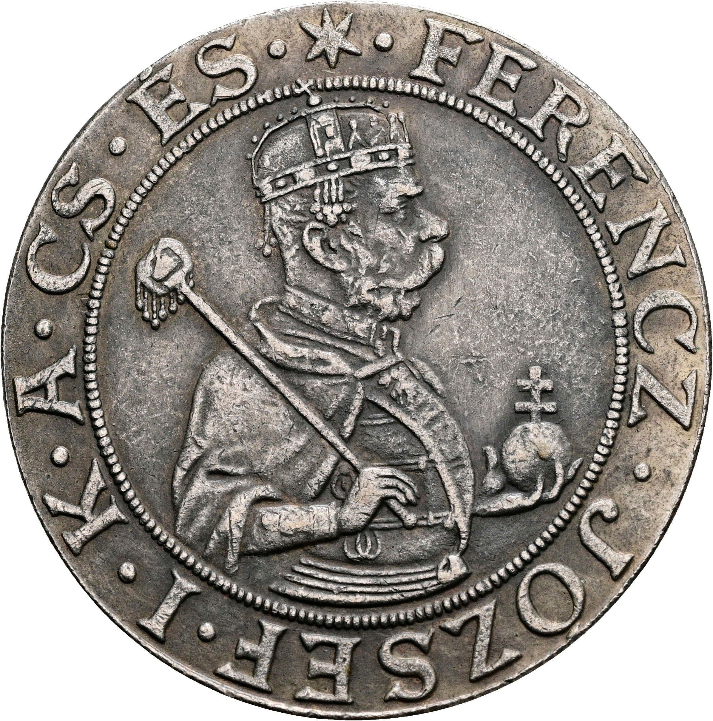 1 Taler Restrike Franz Joseph I. 1848-1916 1896 KB – Vorderseite
