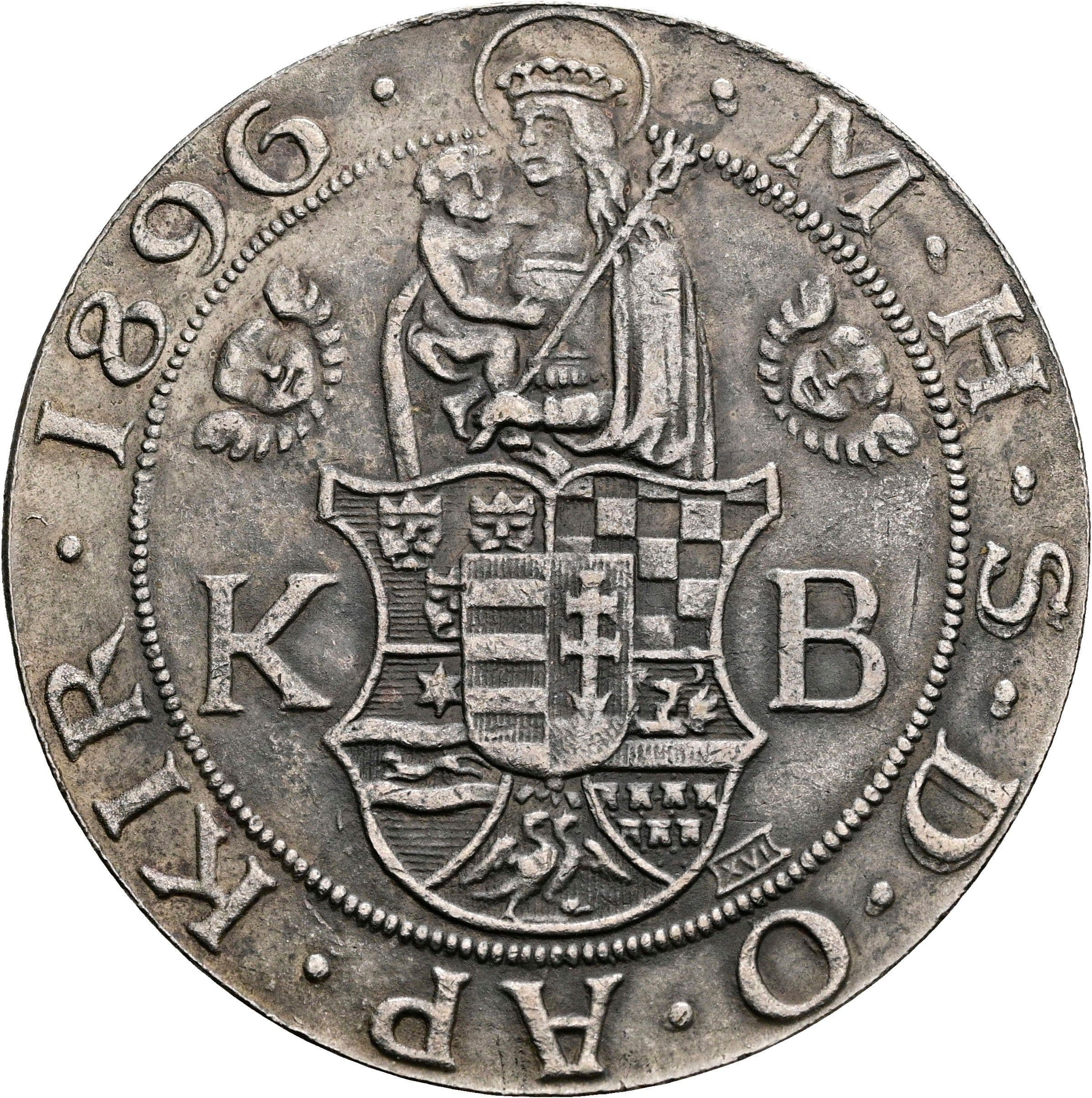 1 Taler Restrike Franz Joseph I. 1848-1916 1896 KB – Rückseite