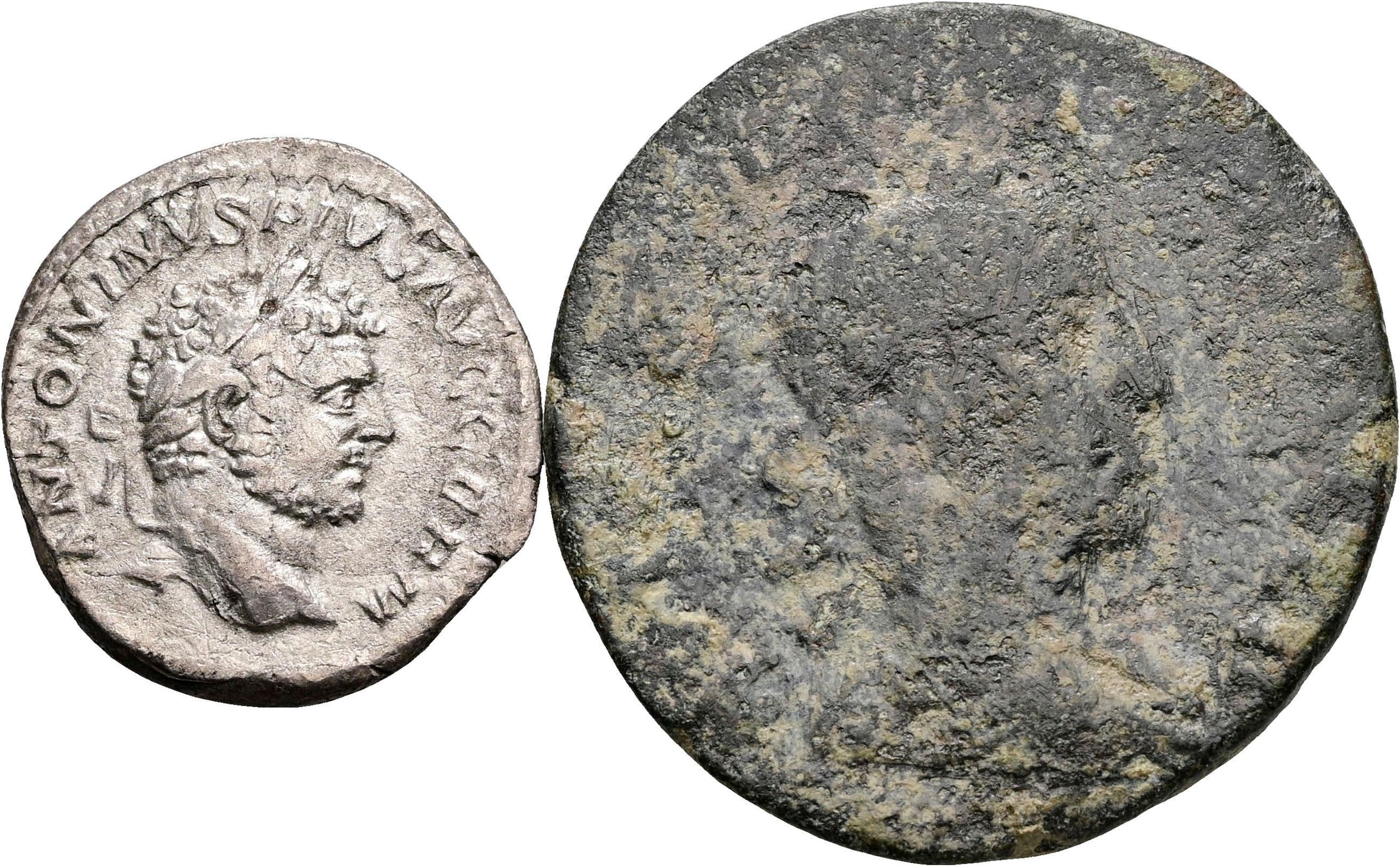 Lot Denar und Bronze