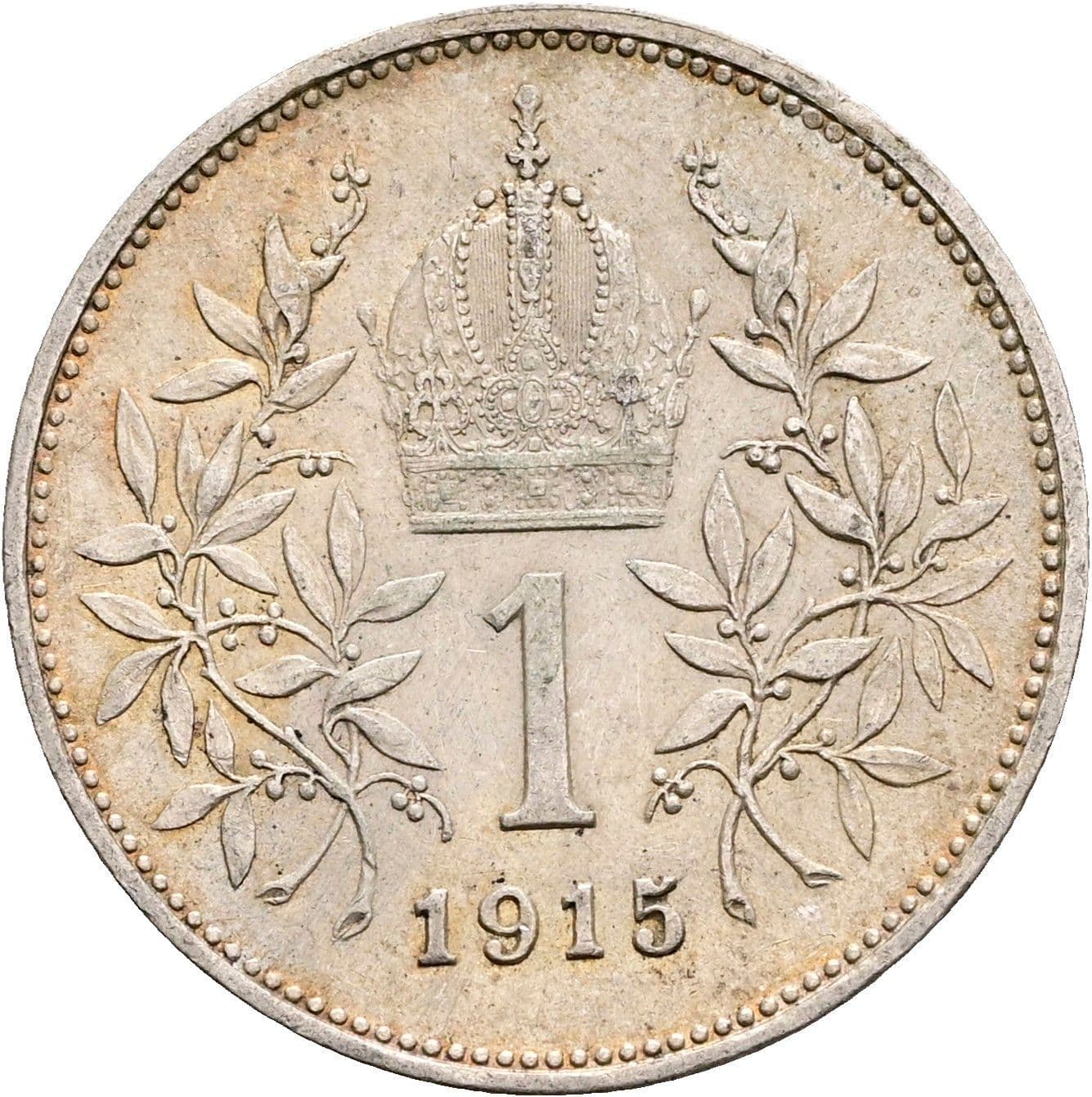 1 Krone Franz Joseph I. 1848-1916 1915 – Rückseite