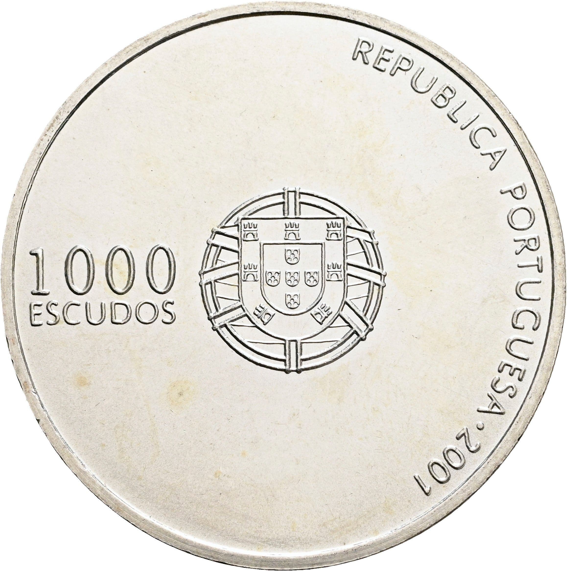 1000 Escudos 2001 – Vorderseite