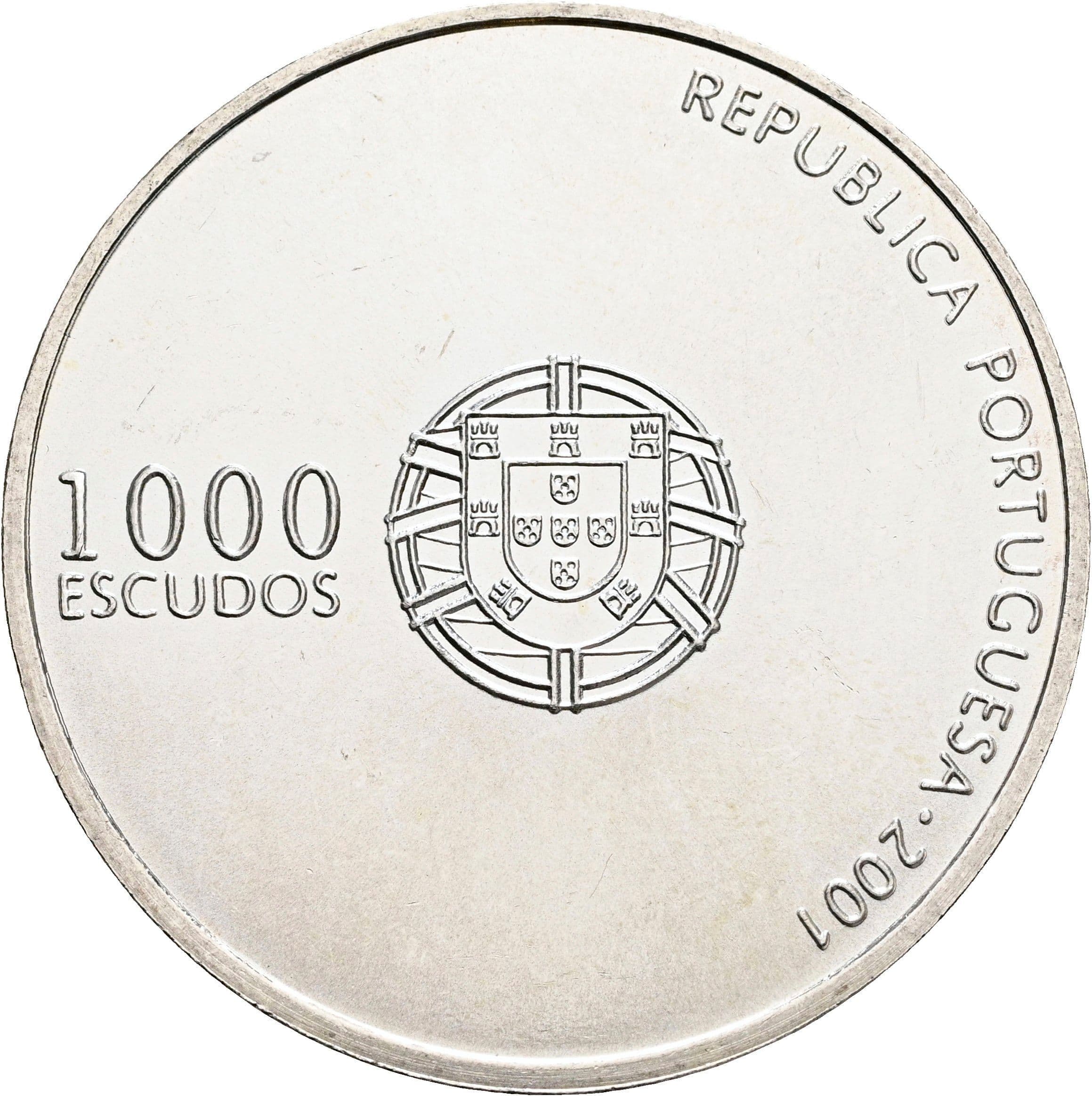 1000 Escudos 2001 – Vorderseite