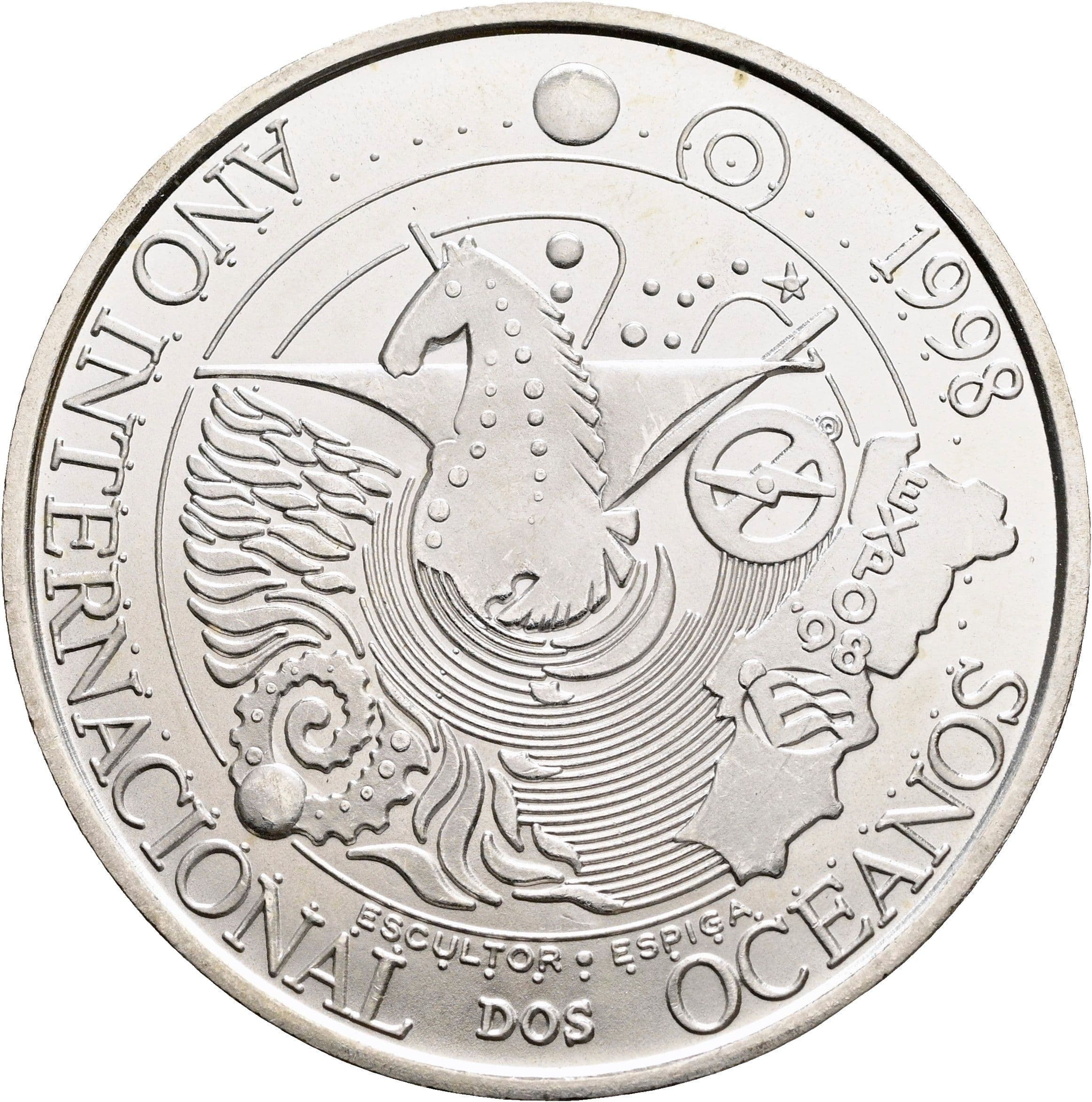 1000 Escudos 1998 – Rückseite
