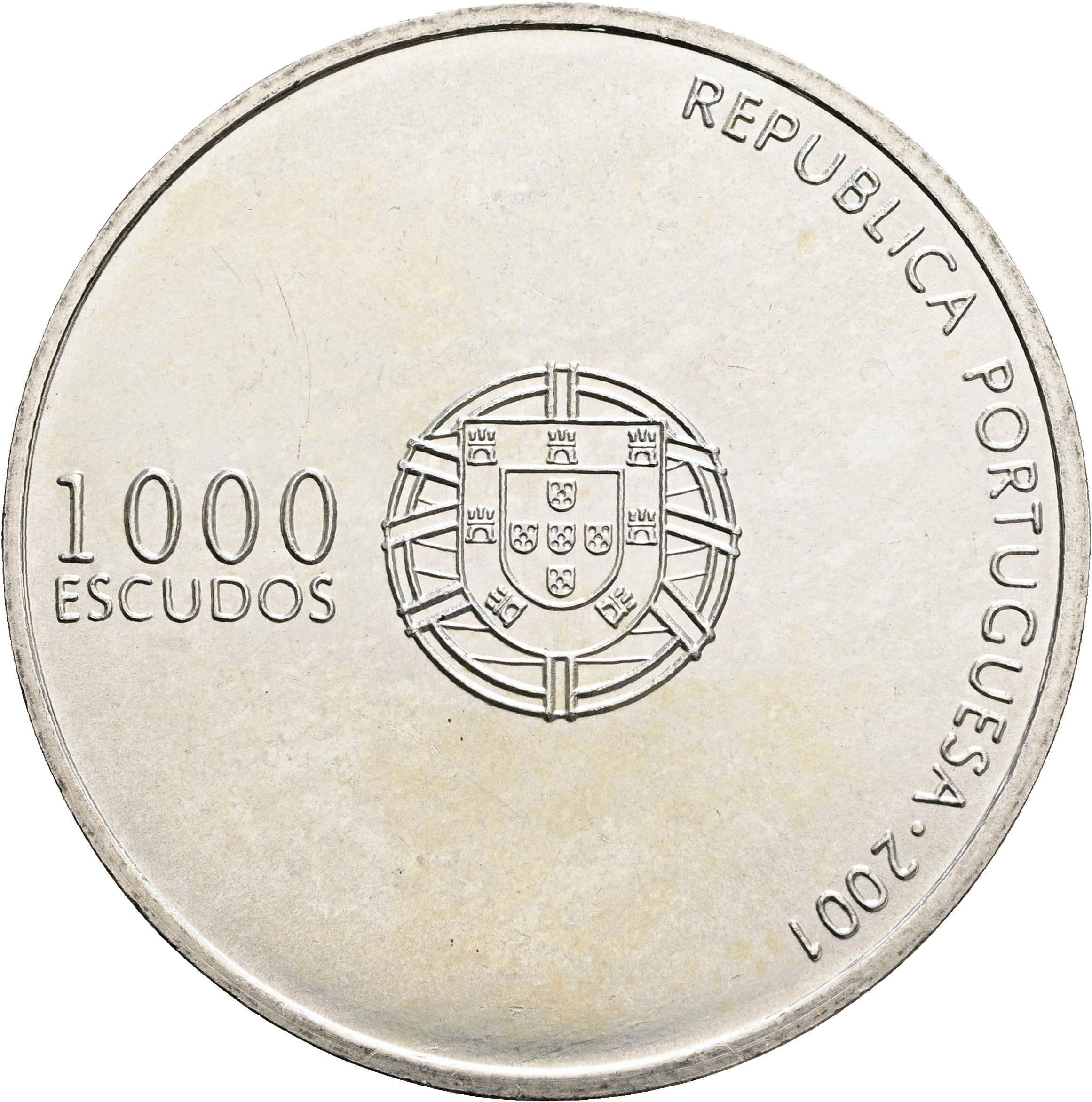 1000 Escudos 2001 – Vorderseite