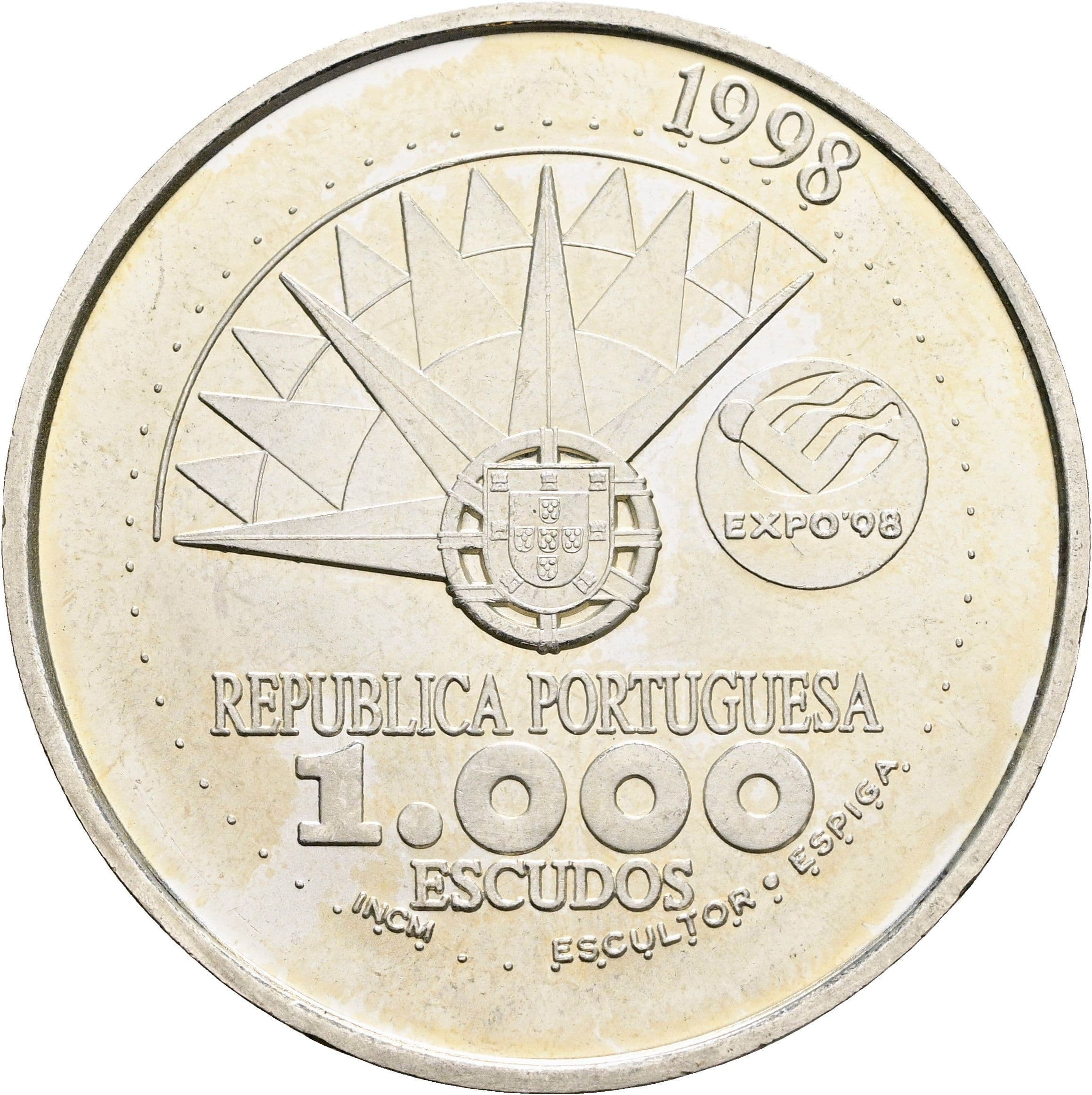 1000 Escudos 1998 – Vorderseite