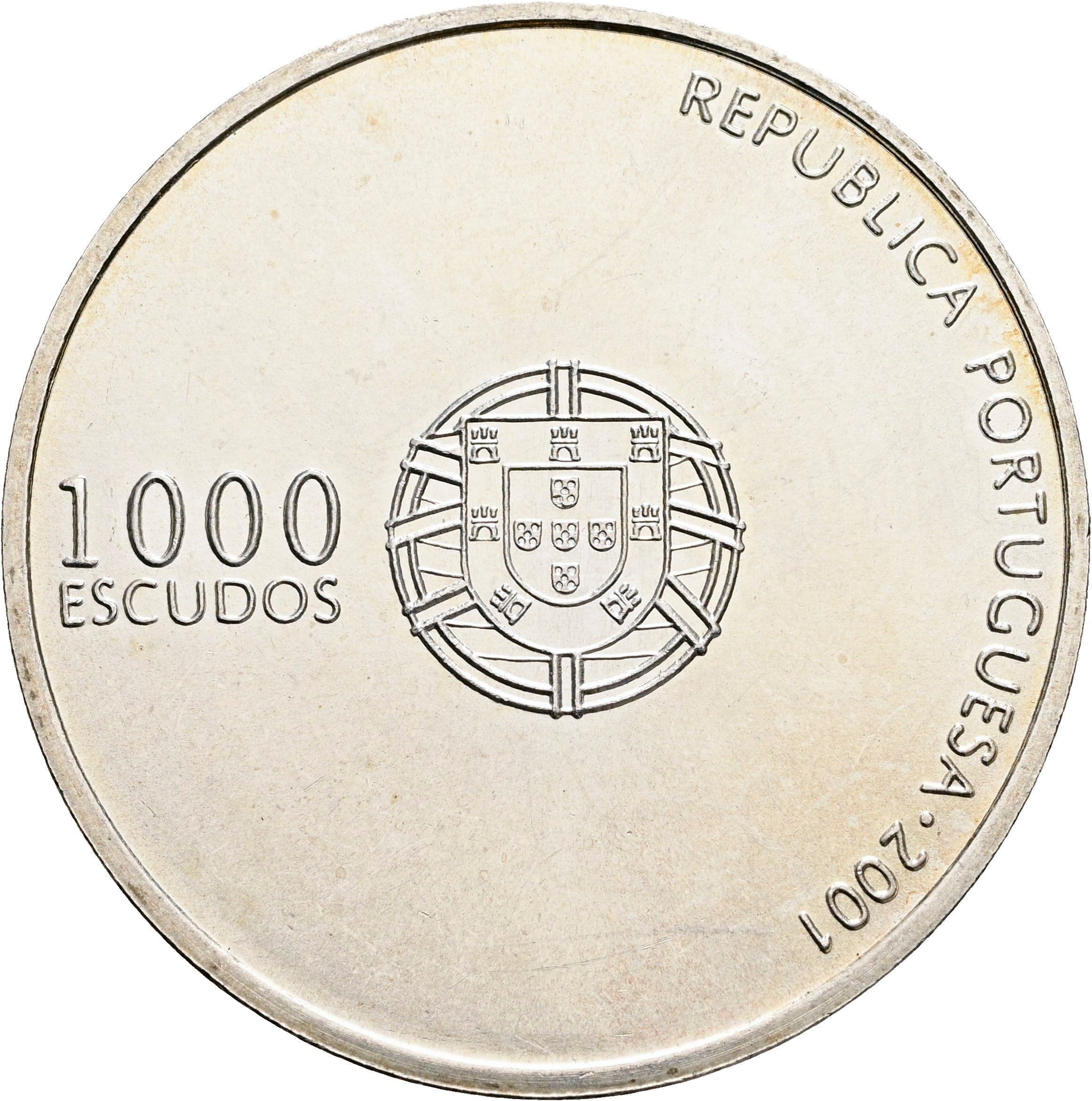 1000 Escudos 2001 – Vorderseite