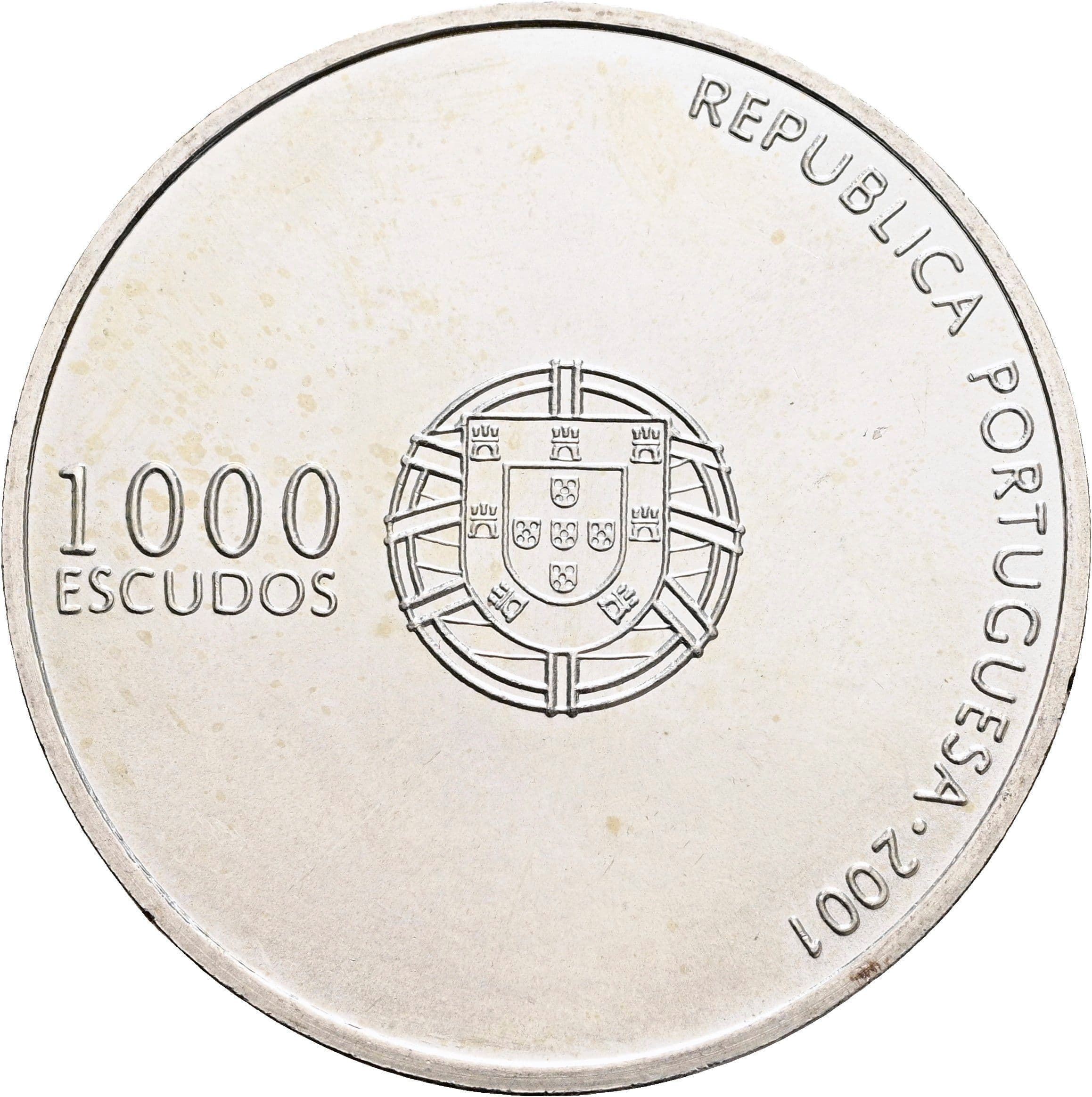 1000 Escudos 2001 – Vorderseite