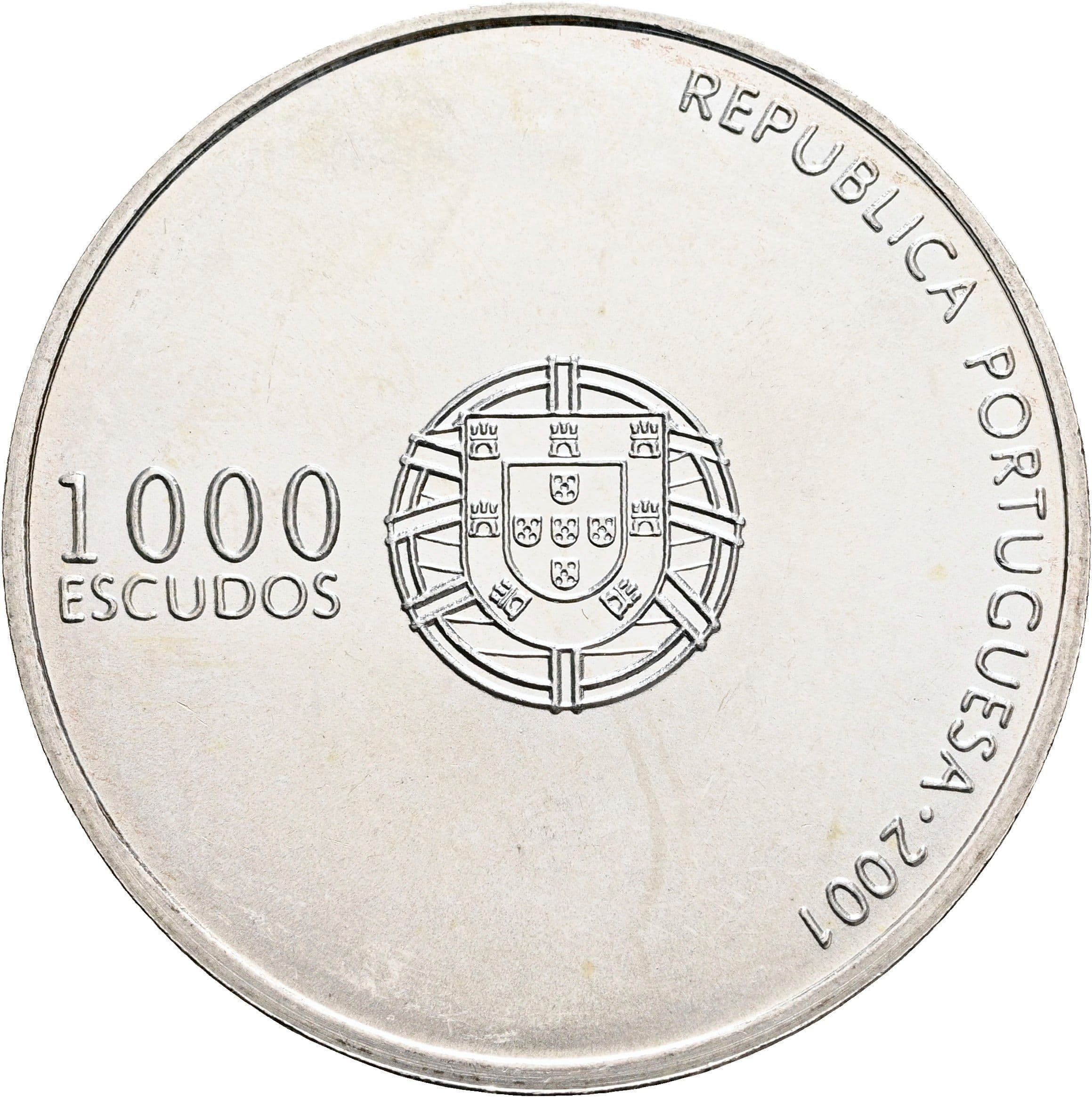 1000 Escudos 2001 – Vorderseite