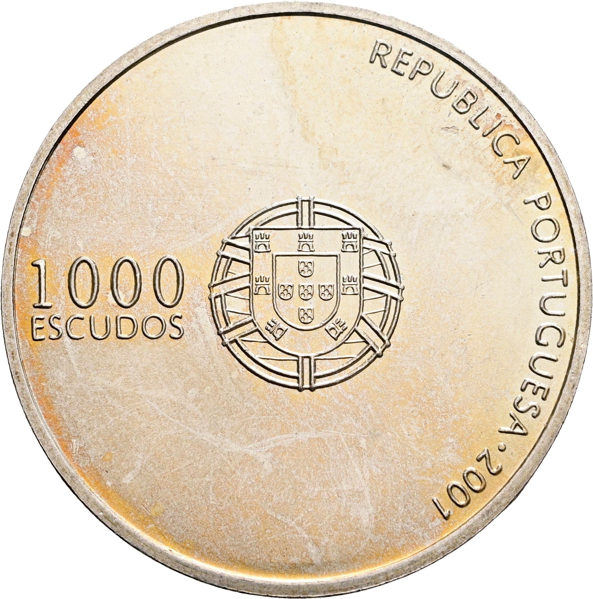 1000 Escudos 2001 – Vorderseite