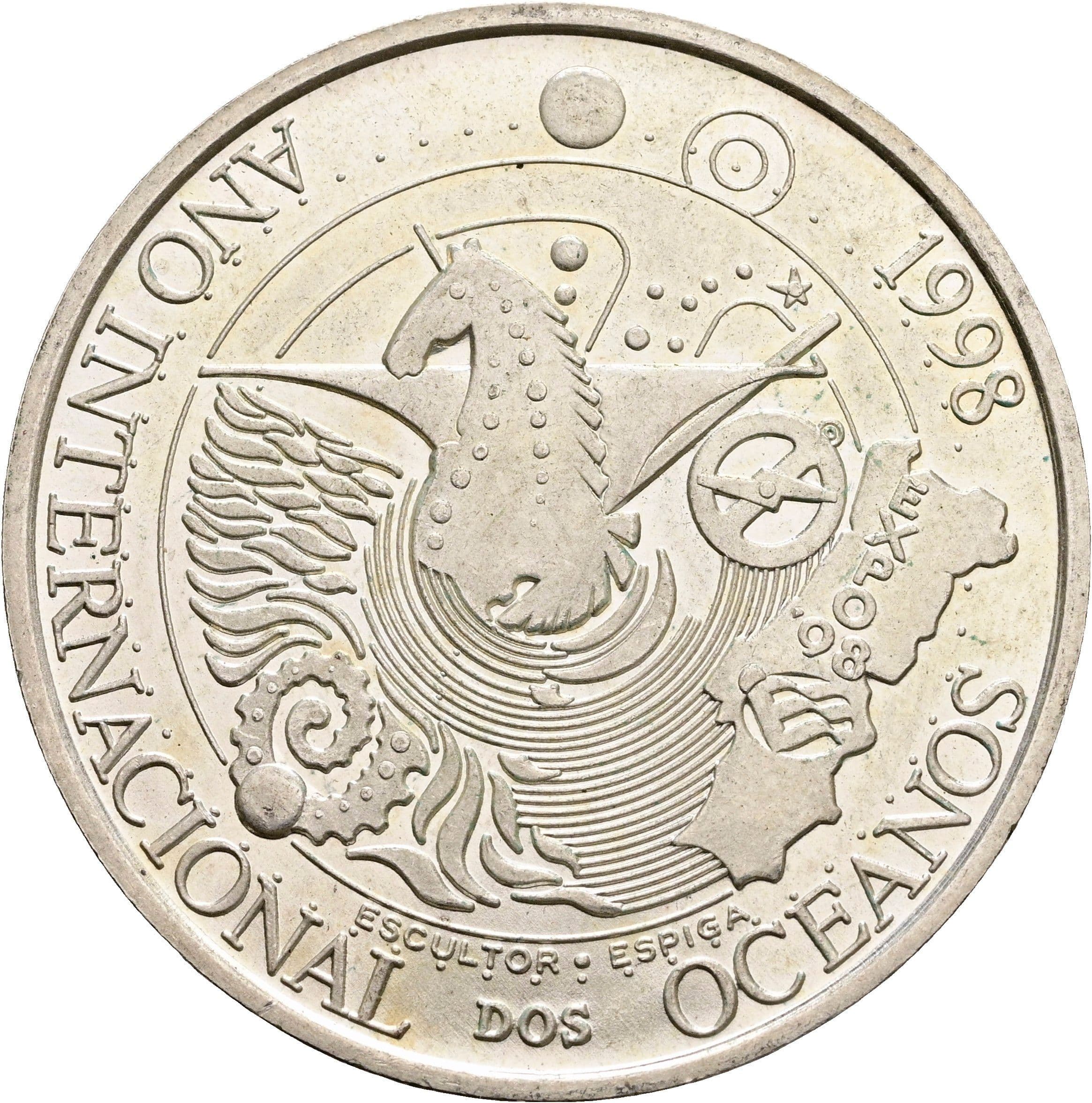 1000 Escudos 1998 – Rückseite