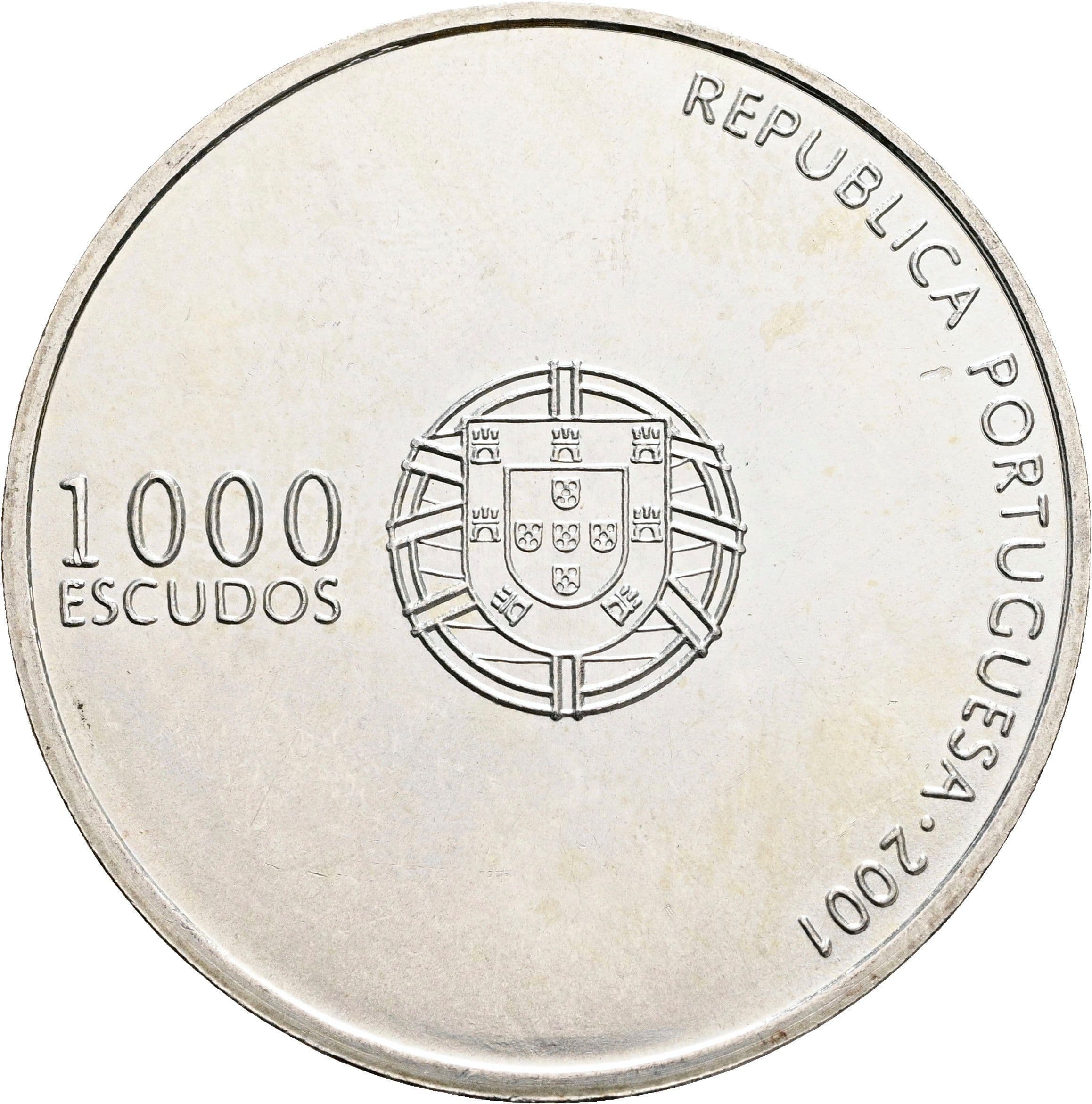 1000 Escudos 2001 – Vorderseite