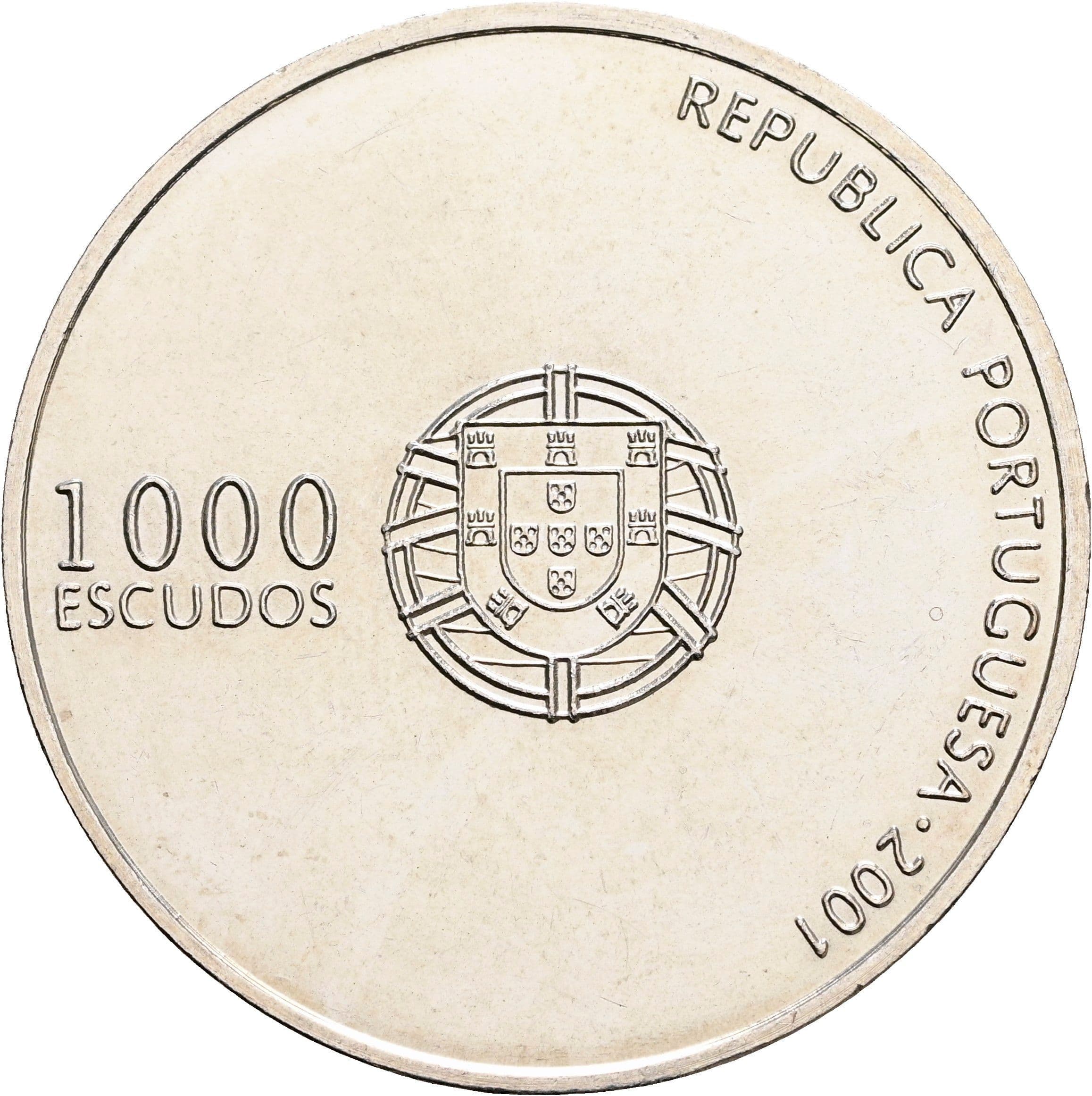 1000 Escudos 2001 – Vorderseite